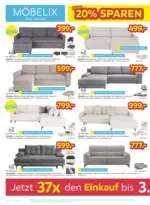 M&ouml;belix 37. Jubil&auml;um - bis 02.03.2026