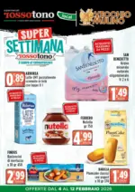 Supermercati Rossotono Local Super settimana - al 12.02.2026