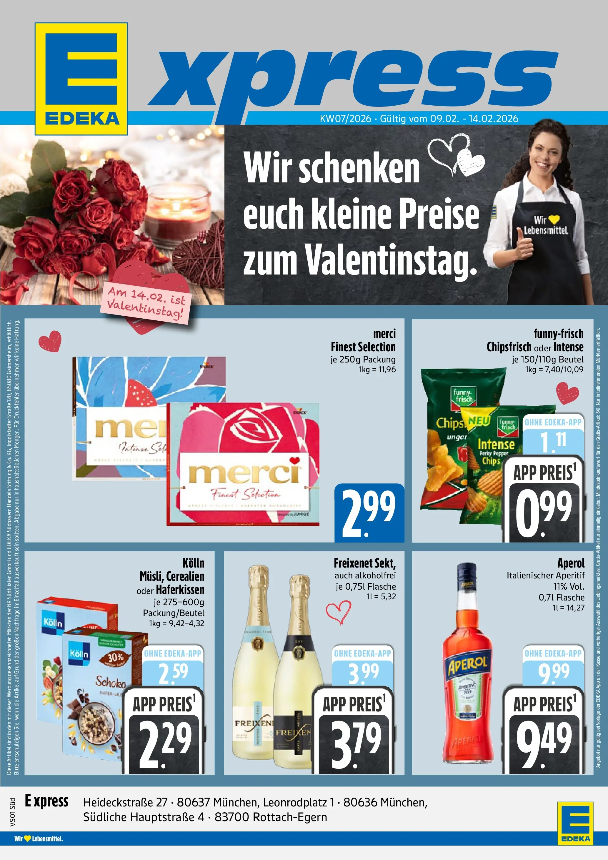 Edeka prospekt München	 (ab 09.02.2026) » Angebote Online | Seite: 1