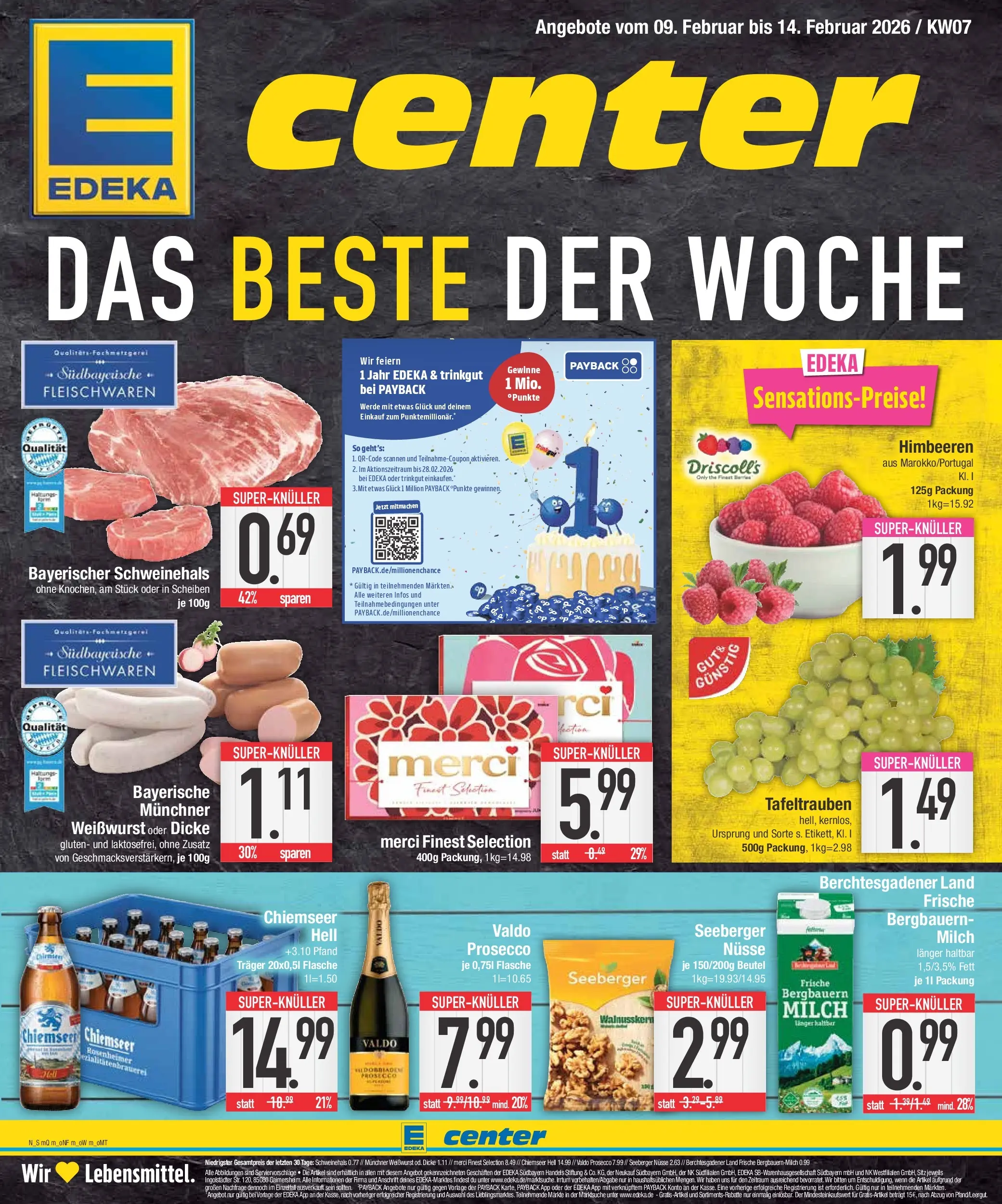 Edeka prospekt Schwabmünchen	 (ab 08.02.2026) » Angebote Online | Seite: 1