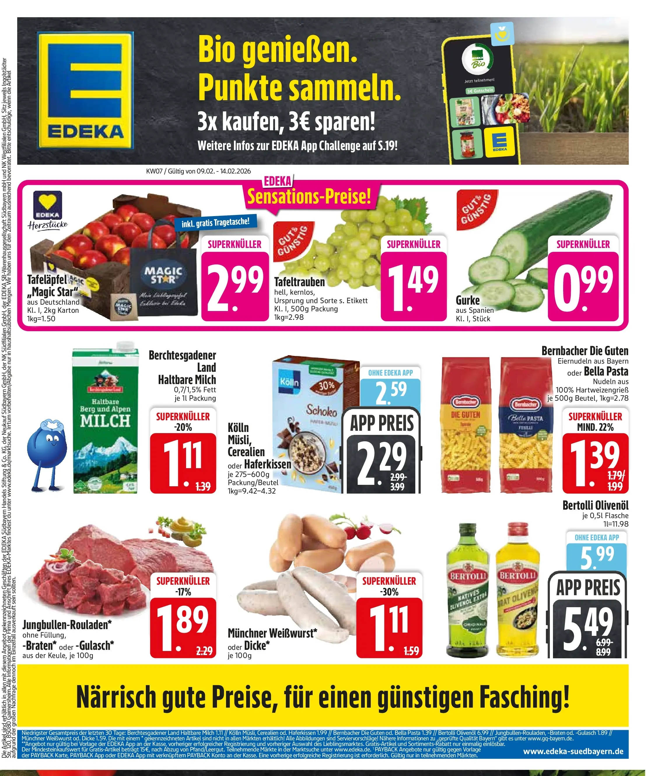 Edeka prospekt Vohburg	 (ab 08.02.2026) » Angebote Online | Seite: 3