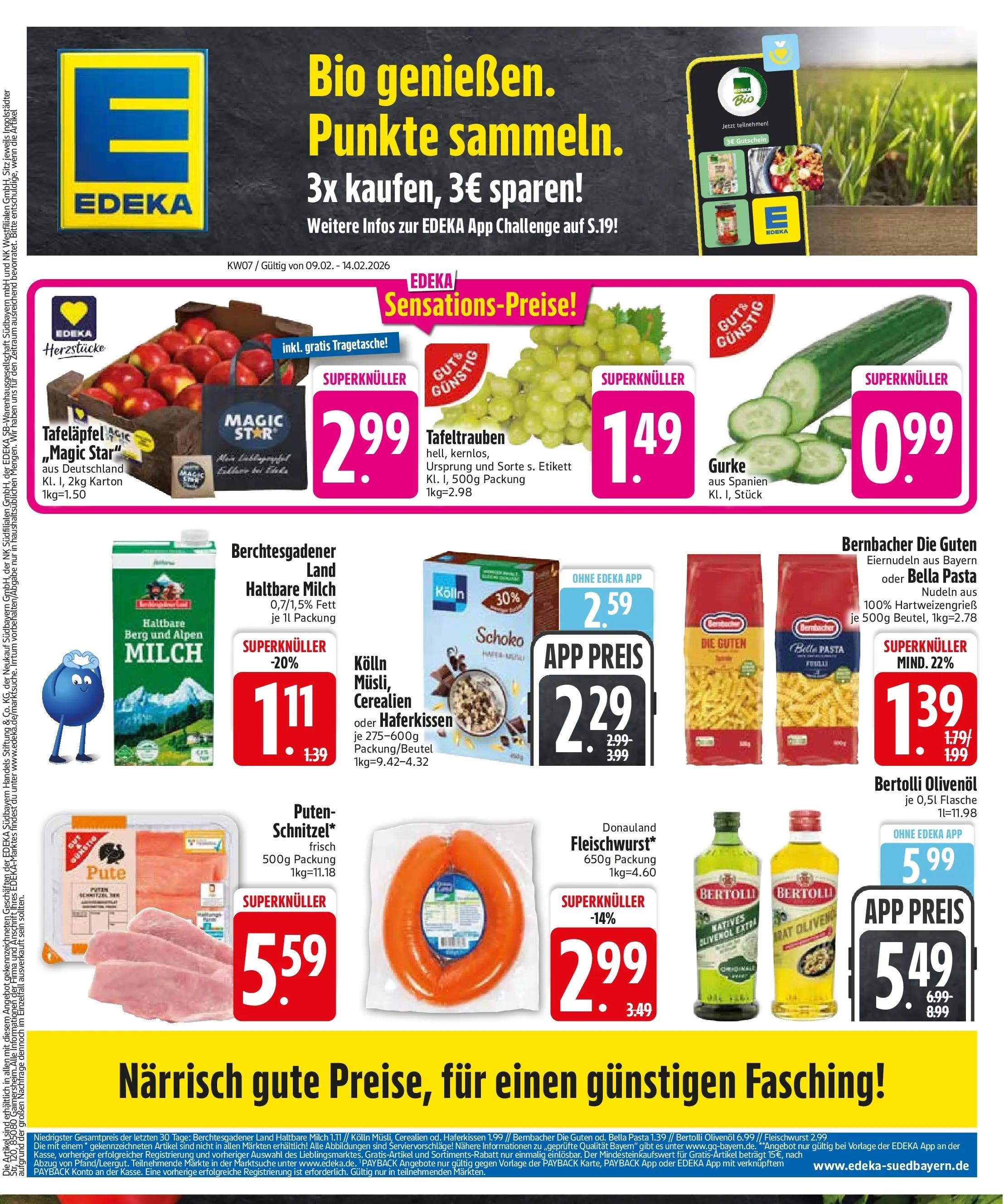 Edeka prospekt München	 (ab 09.02.2026) » Angebote Online | Seite: 3