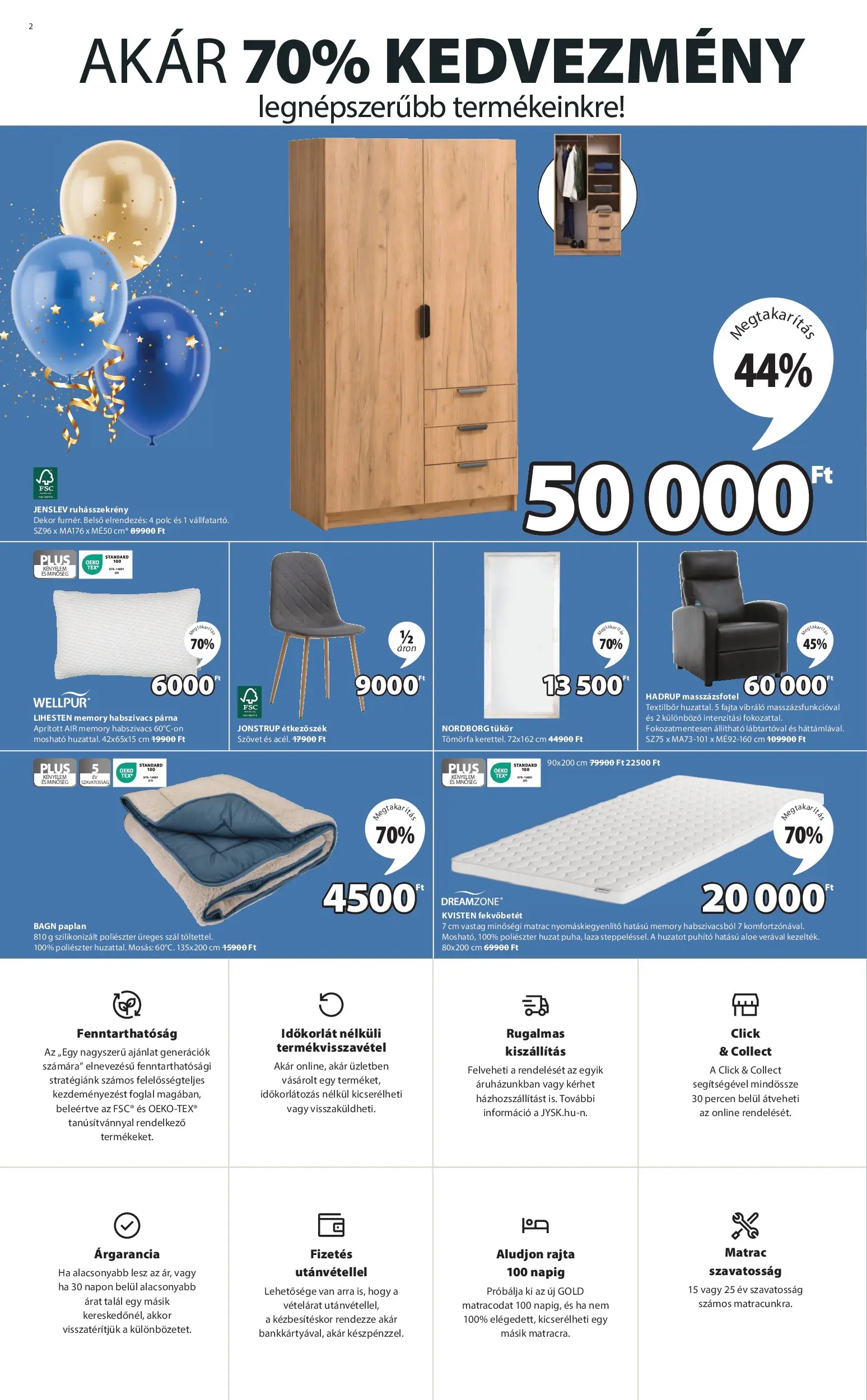 JYSK Akciós újság Veresegyház - 2026.02.11. -tól/töl > akció, lapozható szórólap 🛍️ | Oldal: 2