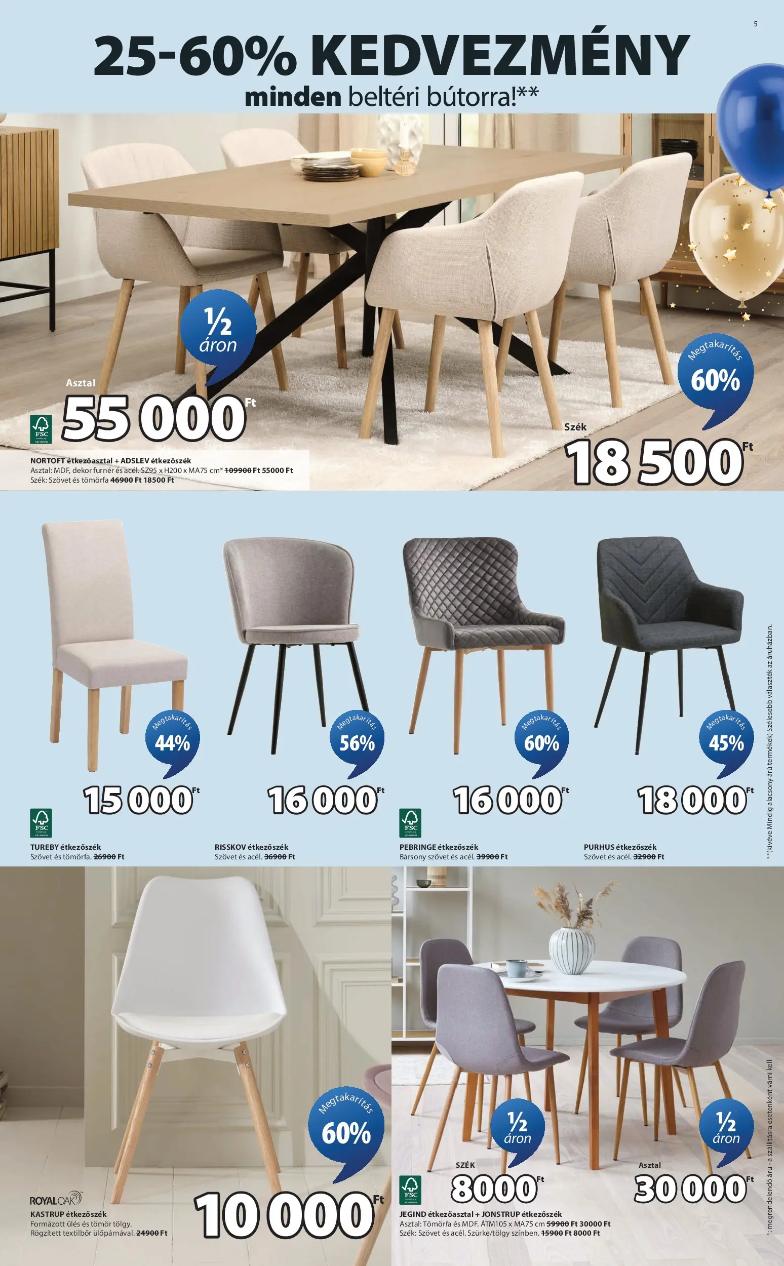 JYSK Akciós újság Veresegyház - 2026.02.11. -tól/töl > akció, lapozható szórólap 🛍️ | Oldal: 5