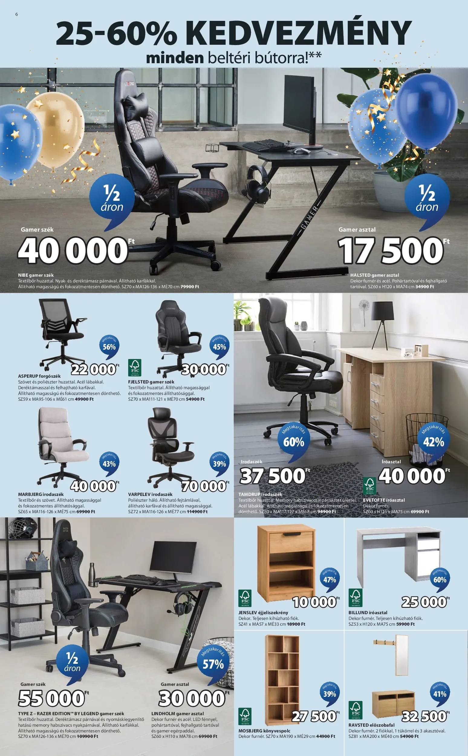 JYSK Akciós újság Veresegyház - 2026.02.11. -tól/töl > akció, lapozható szórólap 🛍️ | Oldal: 6