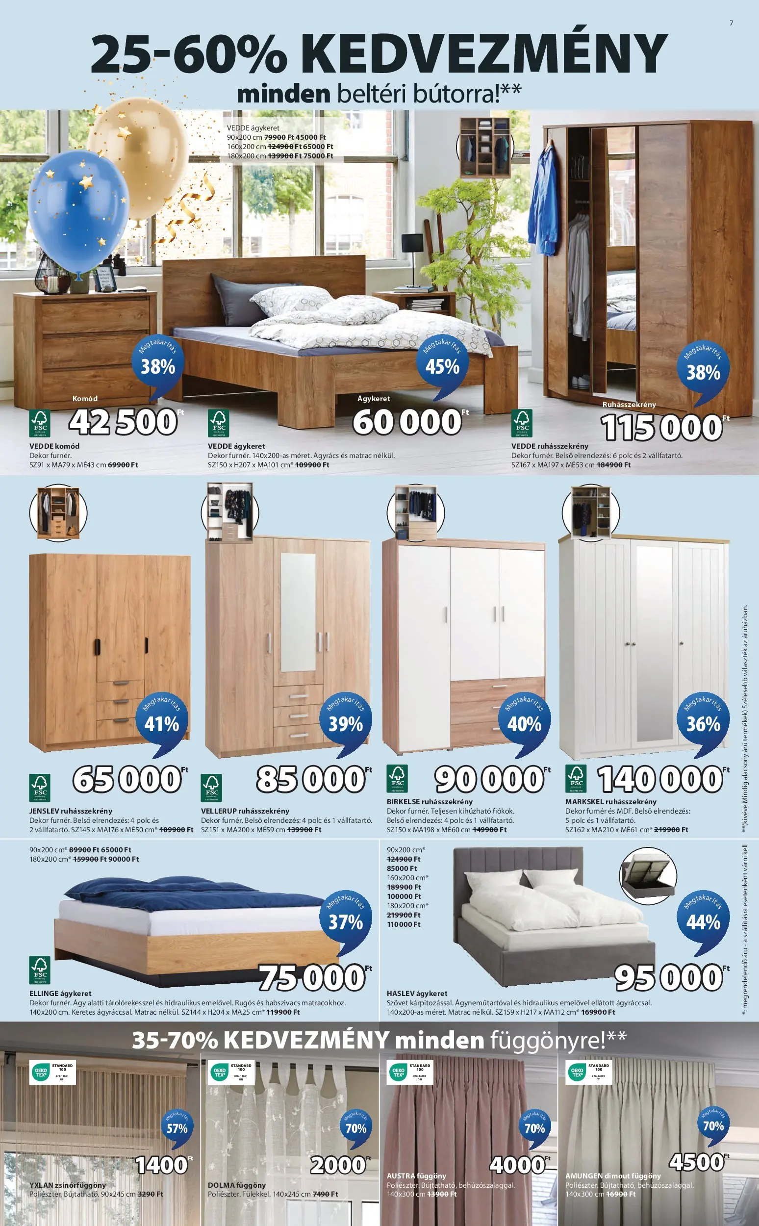 JYSK Akciós újság Veresegyház - 2026.02.11. -tól/töl > akció, lapozható szórólap 🛍️ | Oldal: 7