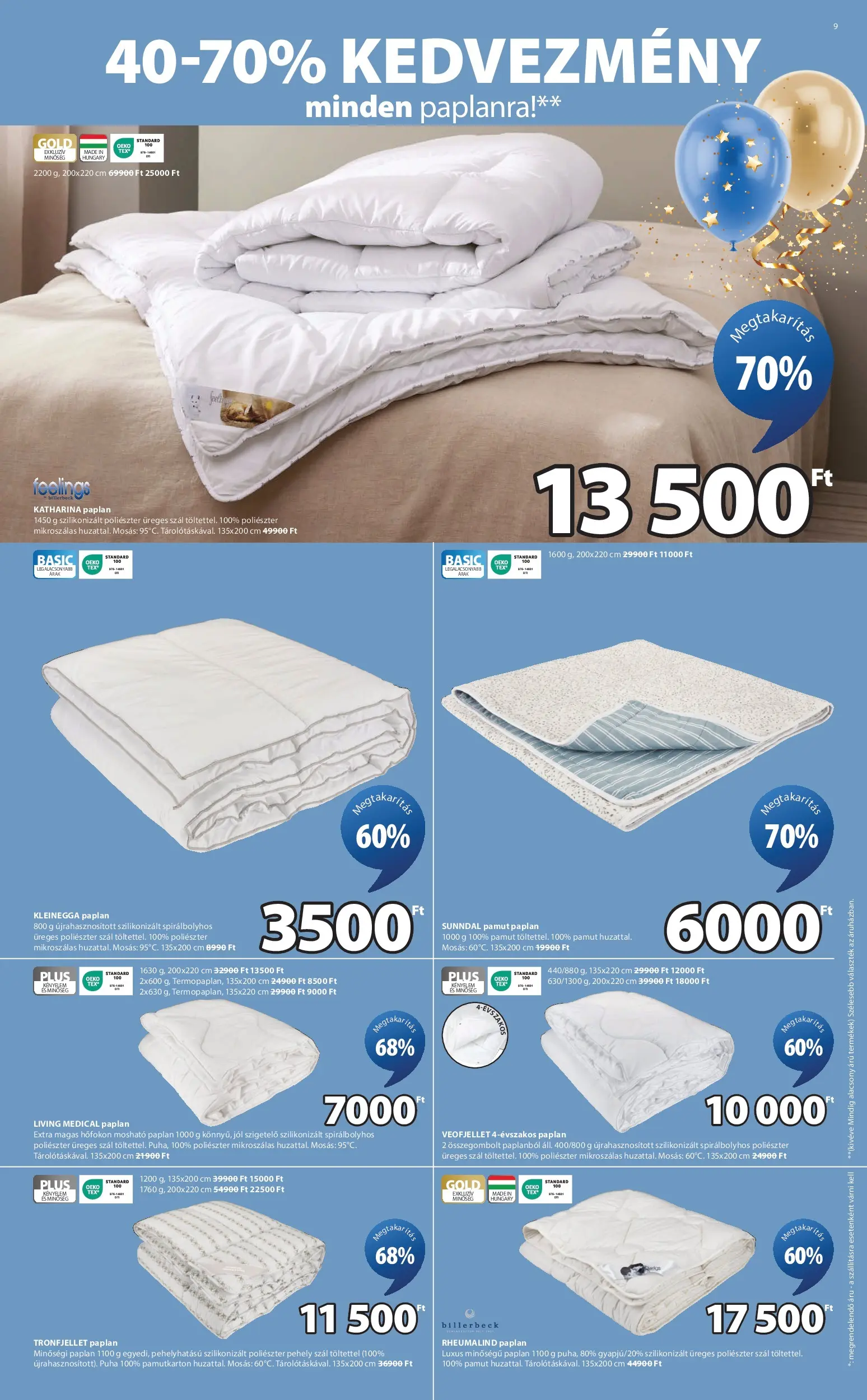 JYSK Akciós újság Veresegyház - 2026.02.11. -tól/töl > akció, lapozható szórólap 🛍️ | Oldal: 9