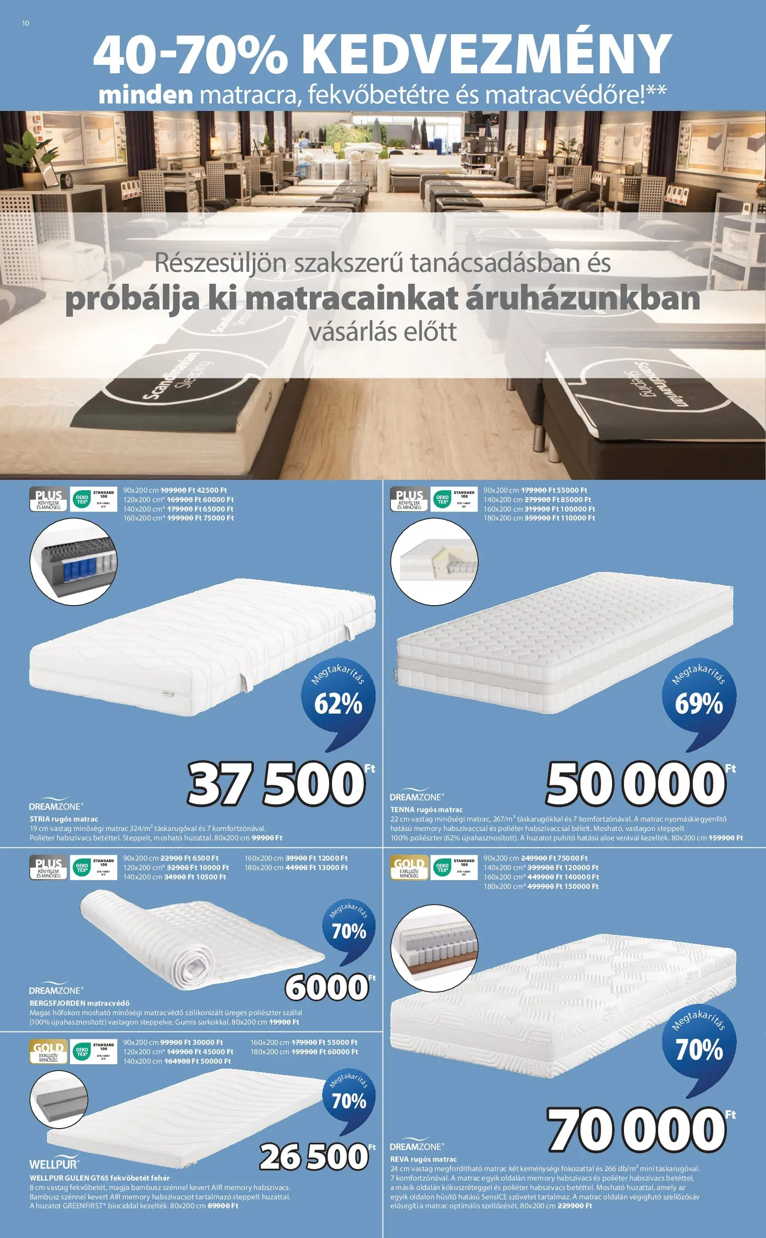 JYSK Akciós újság Veresegyház - 2026.02.11. -tól/töl > akció, lapozható szórólap 🛍️ | Oldal: 10