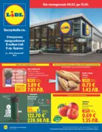 ЛИДЛ Специални предложения в ЛИДЛ гр. Бургас, бул. Янко Комитов 4 - до 15-02-26