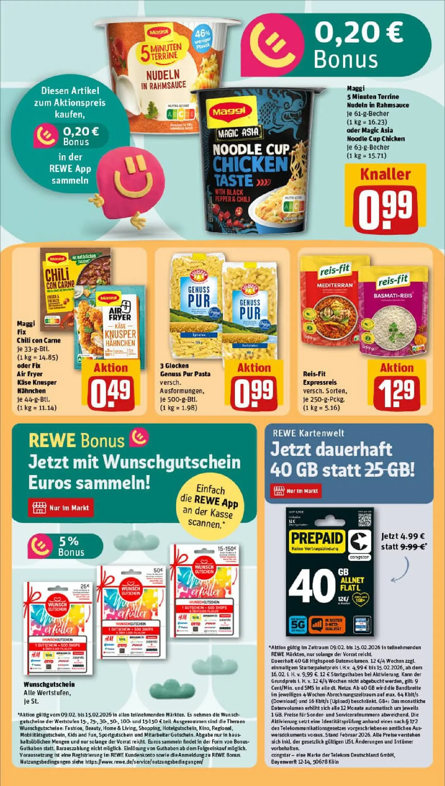 REWE Prospekt ab 09.02.2026 zum Blättern » Angebote | Seite: 26