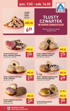 Pogląd oferty "Aldi Gazetka - Tłusty czwartek" - ważna od 09.02.2026