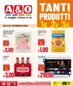 A&O Tanti prodotti a 1 - 2 - 3 &euro; - al 18.02.2026