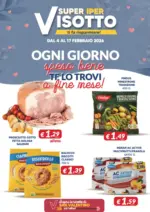 Supermercati Visotto Dal 4 al 17 febbraio 2026 - al 17.02.2026