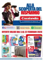 Casalandia Alla scoperta del risparmio - al 22.02.2026