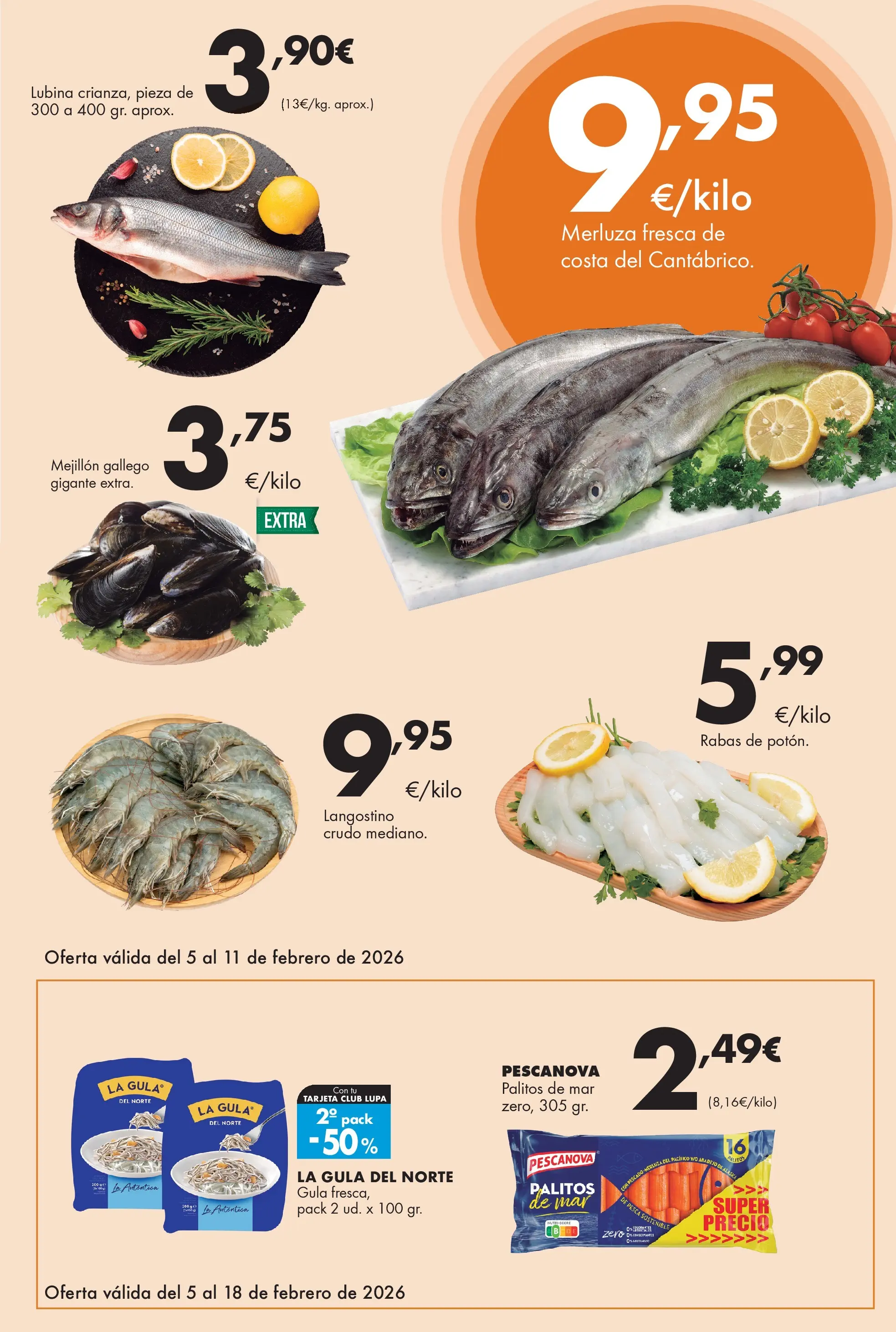 Lupa Supermercados - Tus vecinos de confianza 04/02/2026 - 18/02/2026 | Página: 7 | Productos: Langostino