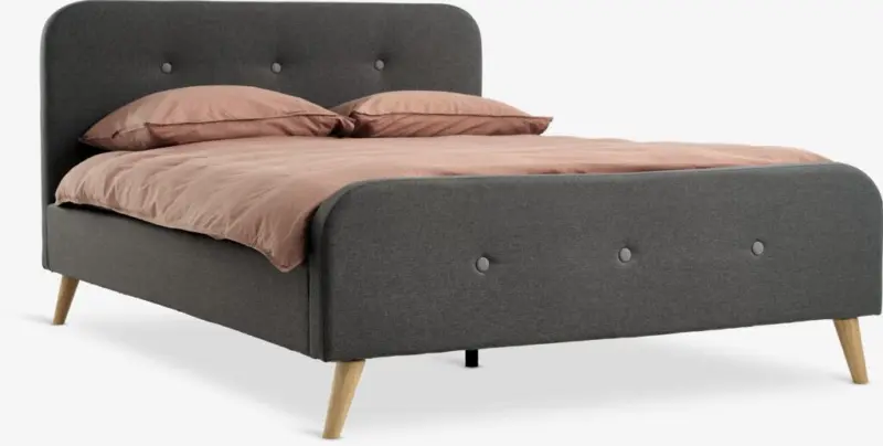 JYSK Cadru pat KONGSBERG 140x200 gri