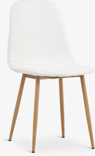 JYSK Scaun JONSTRUP alb/stejar natur