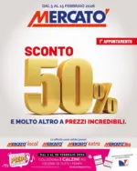 Mercat&ograve; Sconto 50% - al 15.02.2026