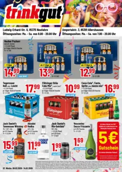 Trinkgut - trinkgut: Wochenangebote ab 09.02.2026 gültig