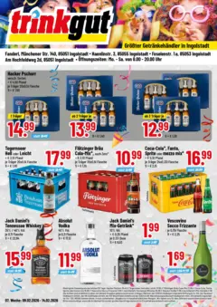 Trinkgut - trinkgut: Wochenangebote ab 09.02.2026 gültig