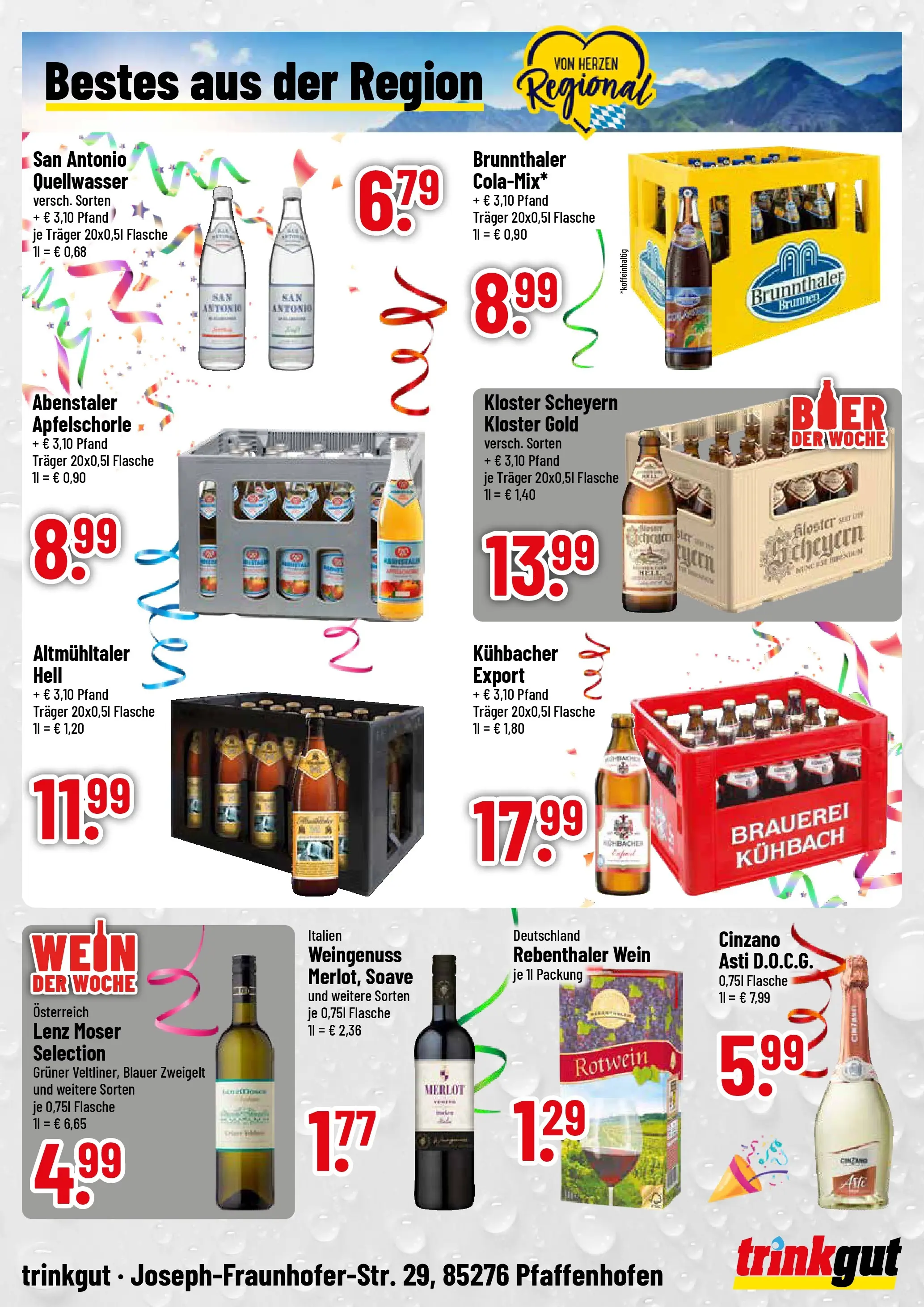 Trinkgut - trinkgut: Wochenangebote (ab 09.02.2026) » Angebote online | Seite: 4 | Produkte: Bier, Rotwein, Merlot, Wein