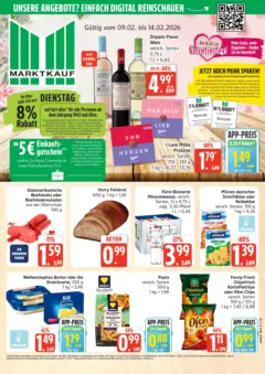 Smart-TV „Movie Smart 32XT“, 3x HDMI (inkl. 1x ARC), 2x USB, LAN/WLAN CI+ Slot. B x H x T: ca. 72 x 47 x 19 cm. Smart-TV powered by VIDAA ab 09.02.2026 gültig | Seite: 26 | Produkte: Red bull, Smart TV, Wasser, Tablet