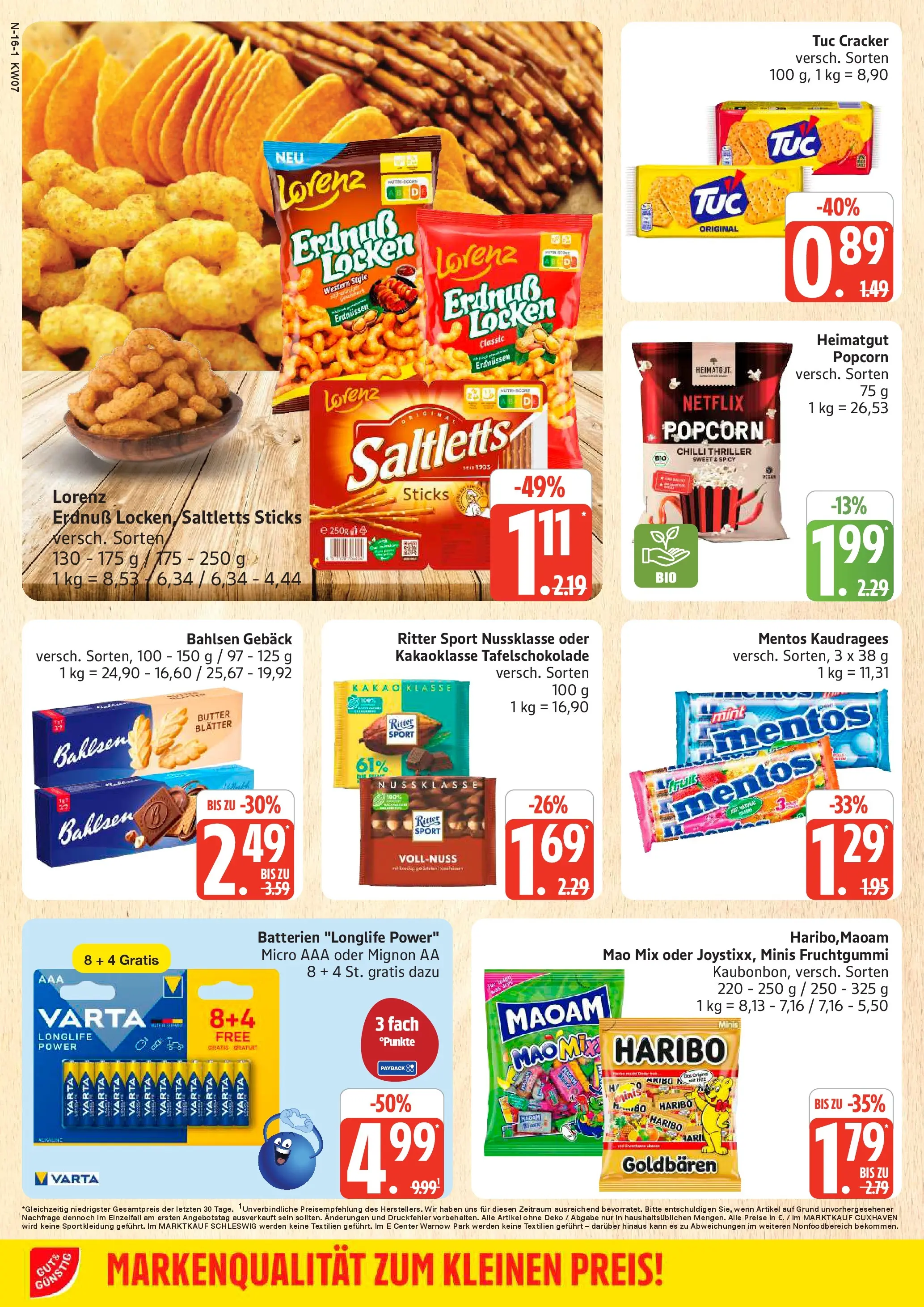 Edeka prospekt Cuxhaven	 (ab 08.02.2026) » Angebote Online | Seite: 16