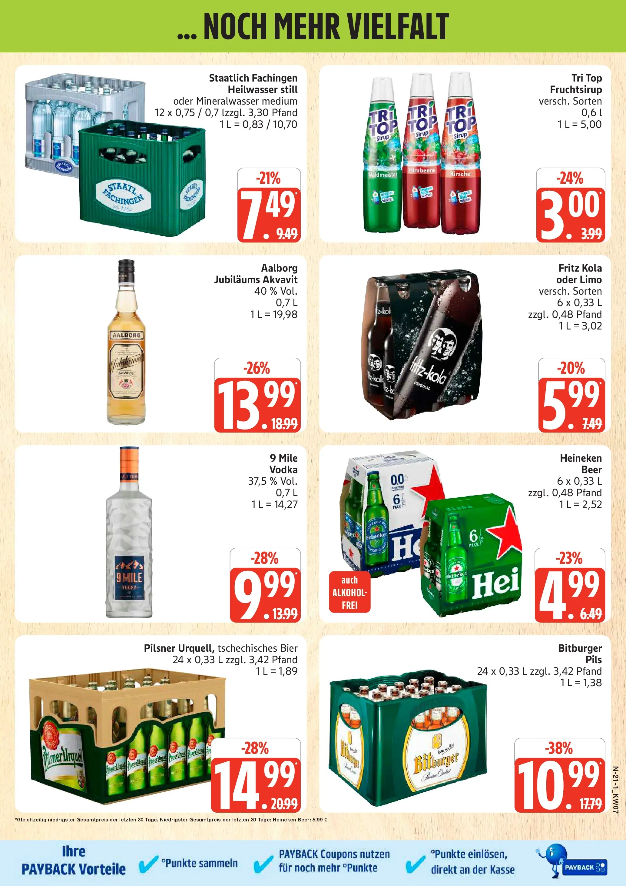 Edeka prospekt Cuxhaven	 (ab 08.02.2026) » Angebote Online | Seite: 21