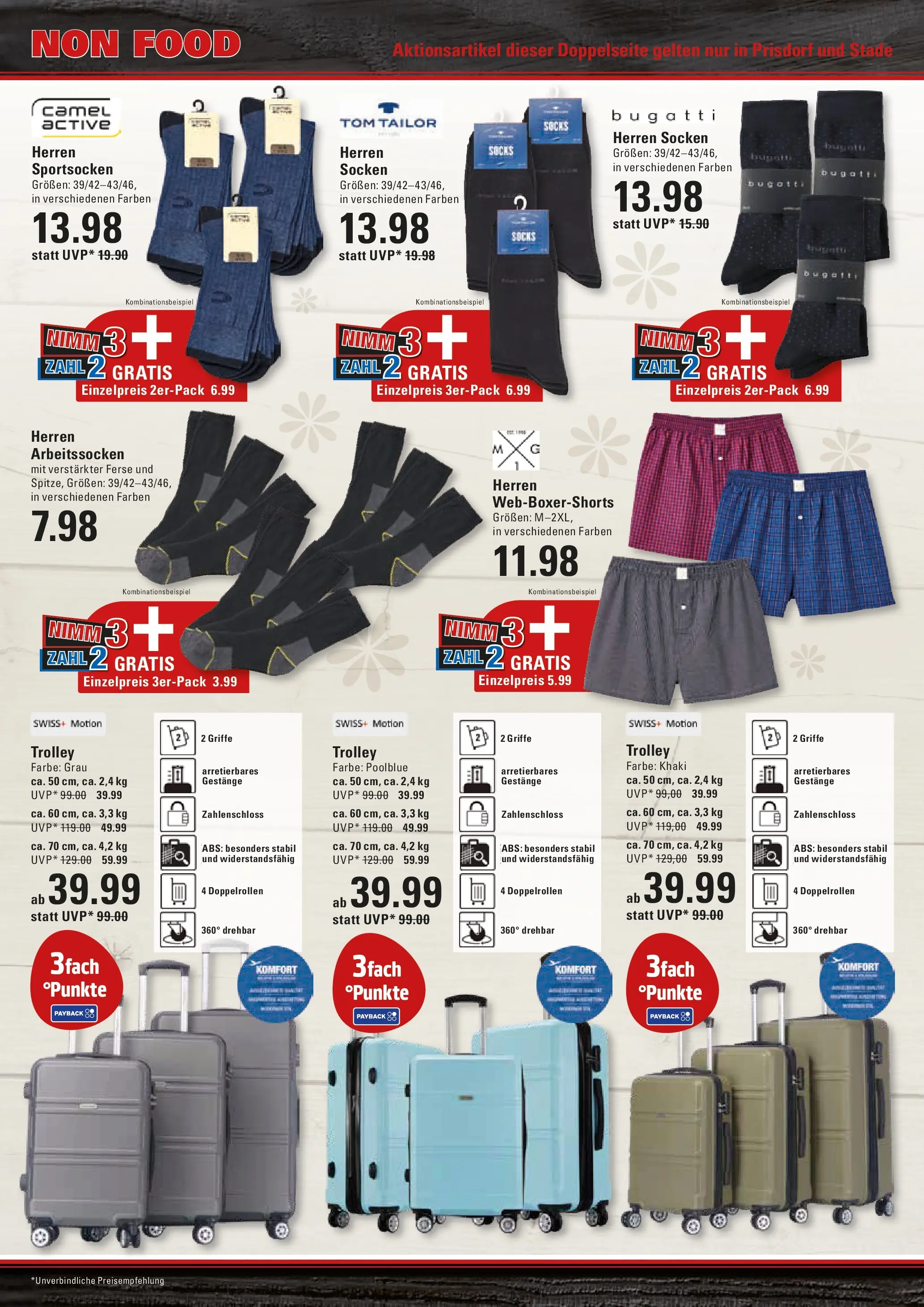 Edeka prospekt Stade	 (ab 09.02.2026) » Angebote Online | Seite: 22 | Produkte: Socken, Boxer