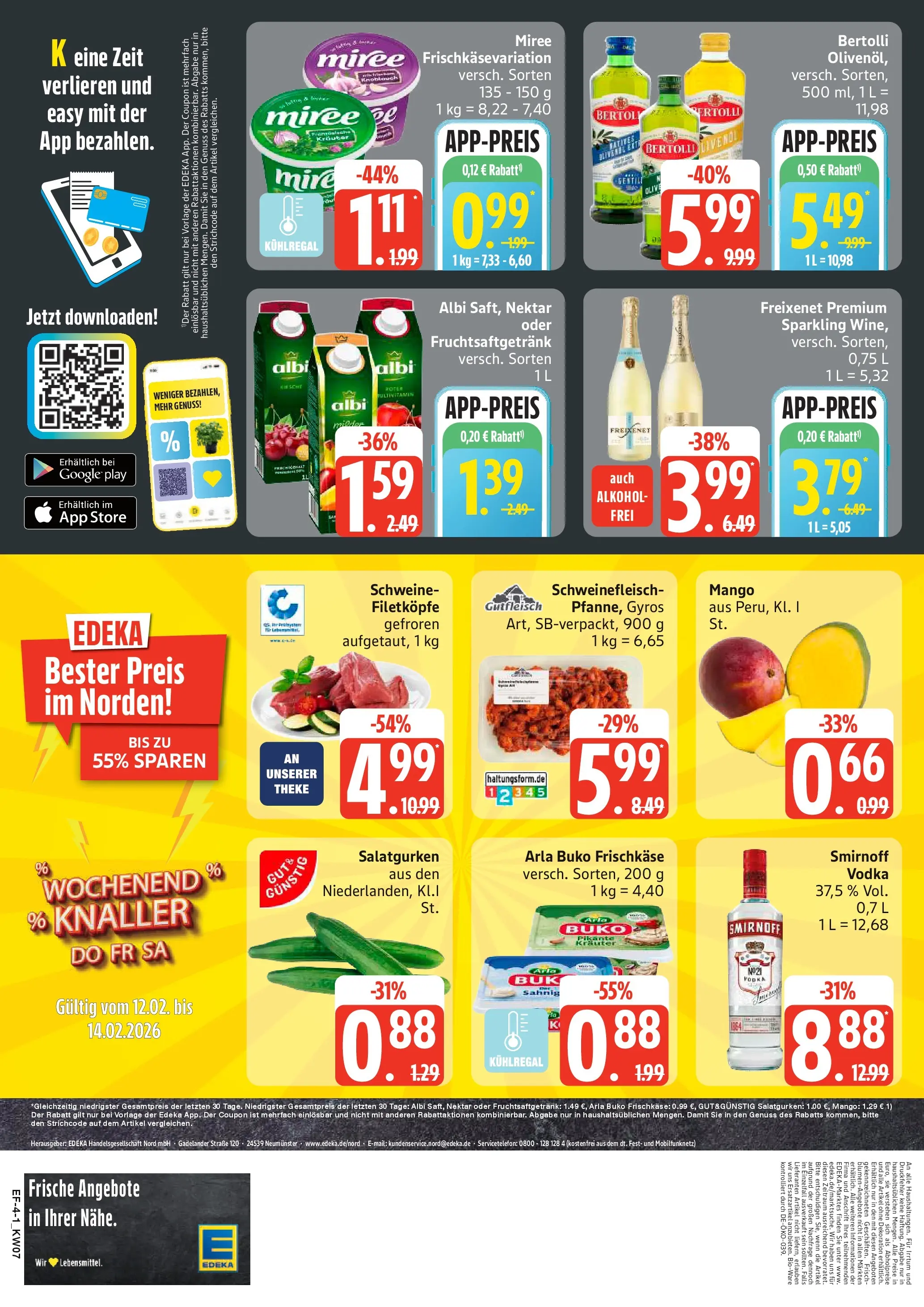 Edeka prospekt Schellhorn	 (ab 08.02.2026) » Angebote Online | Seite: 4