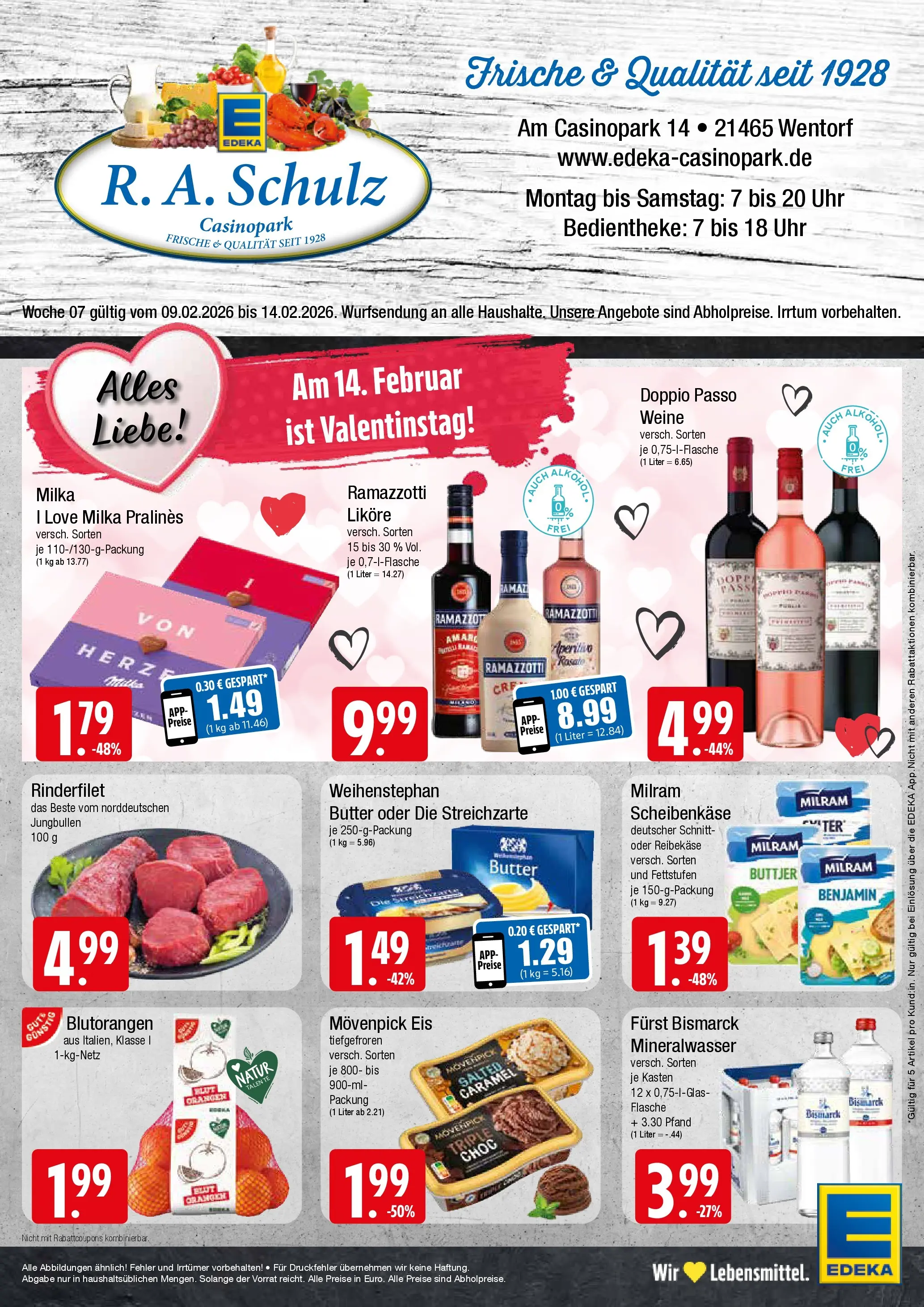 Edeka prospekt Wentorf	 (ab 08.02.2026) » Angebote Online | Seite: 1