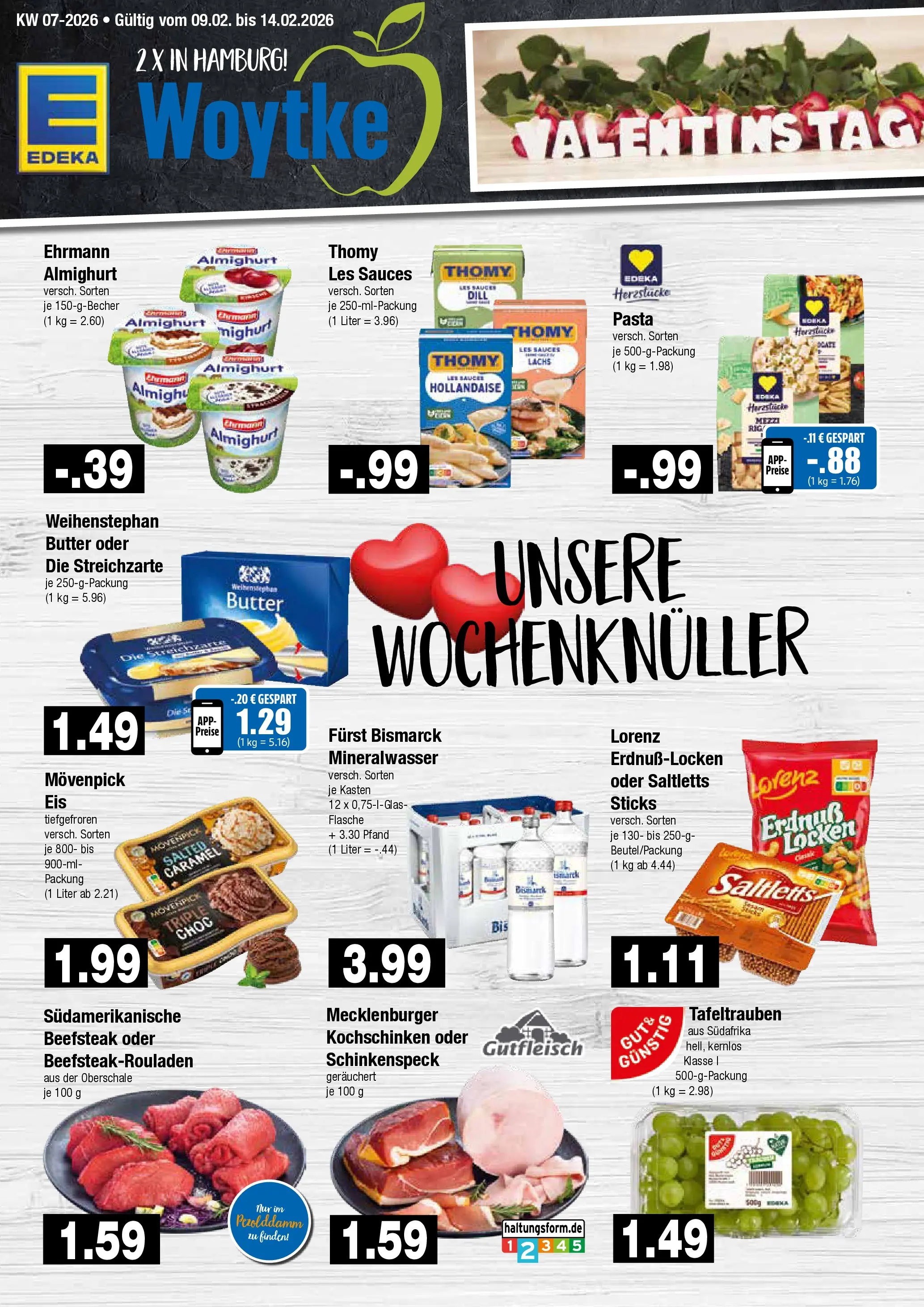 Edeka prospekt Hamburg	 (ab 09.02.2026) » Angebote Online | Seite: 1
