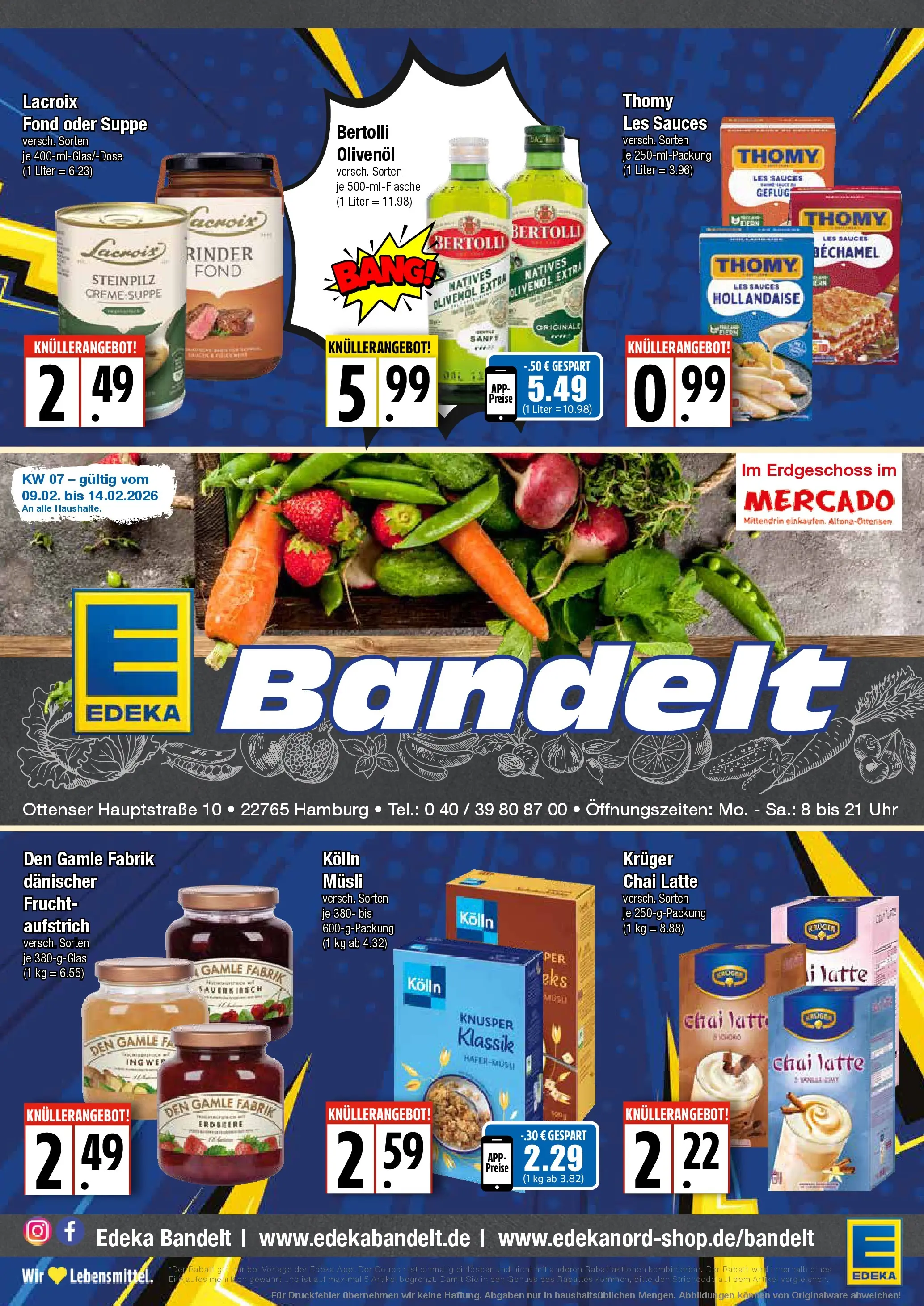Edeka prospekt Hamburg	 (ab 08.02.2026) » Angebote Online | Seite: 1
