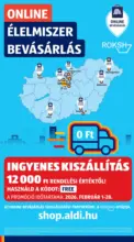Aldi &uacute;js&aacute;g &eacute;rv&eacute;nyess&eacute;ge 2026.02.11.-ig