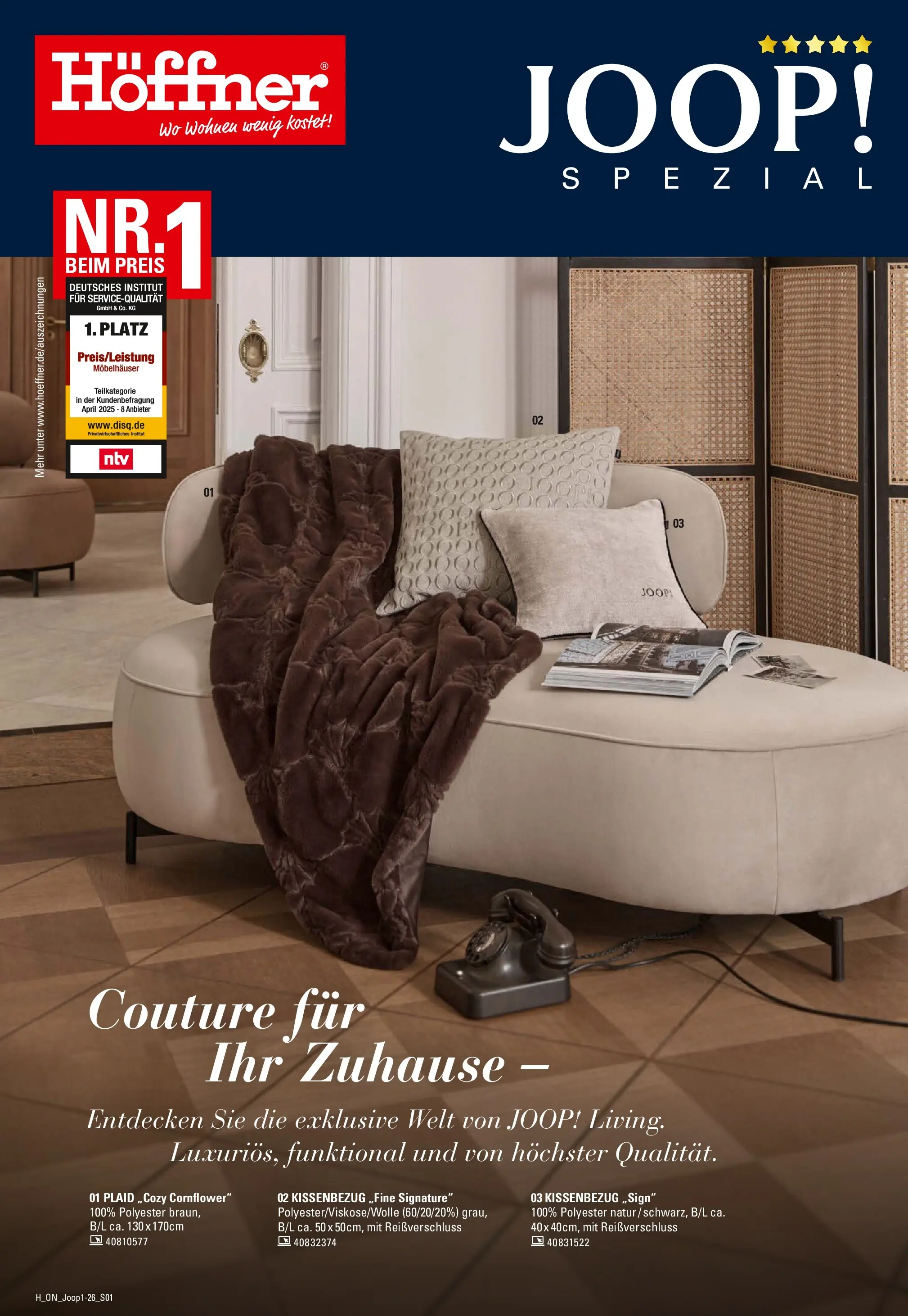 Höffner - Höffner: Möbelangebote (ab 03.02.2026) zum Blättern | Seite: 1