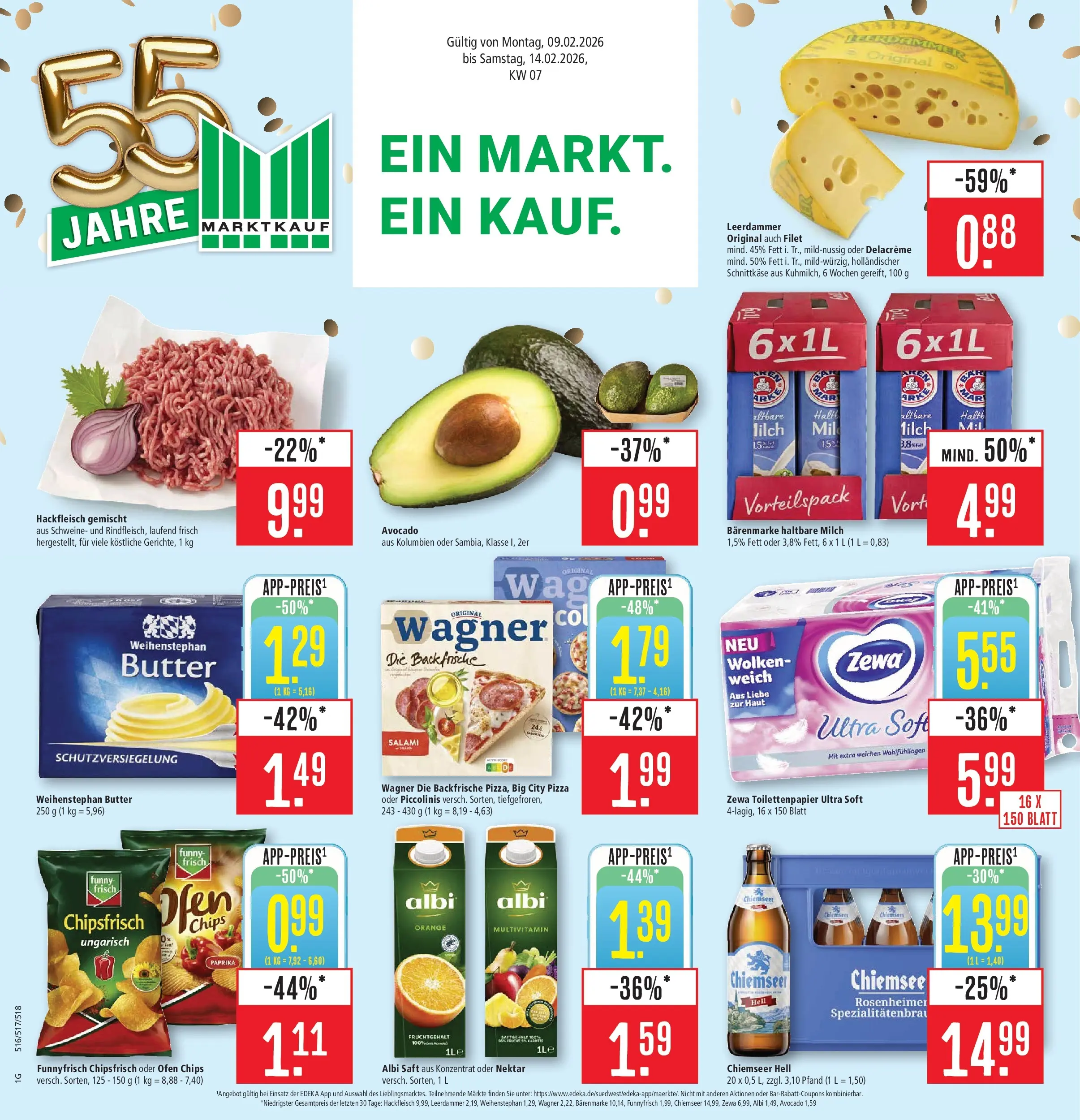 Marktkauf - Marktkauf: Wochenangebote (ab 09.02.2026) » Angebote online | Seite: 1