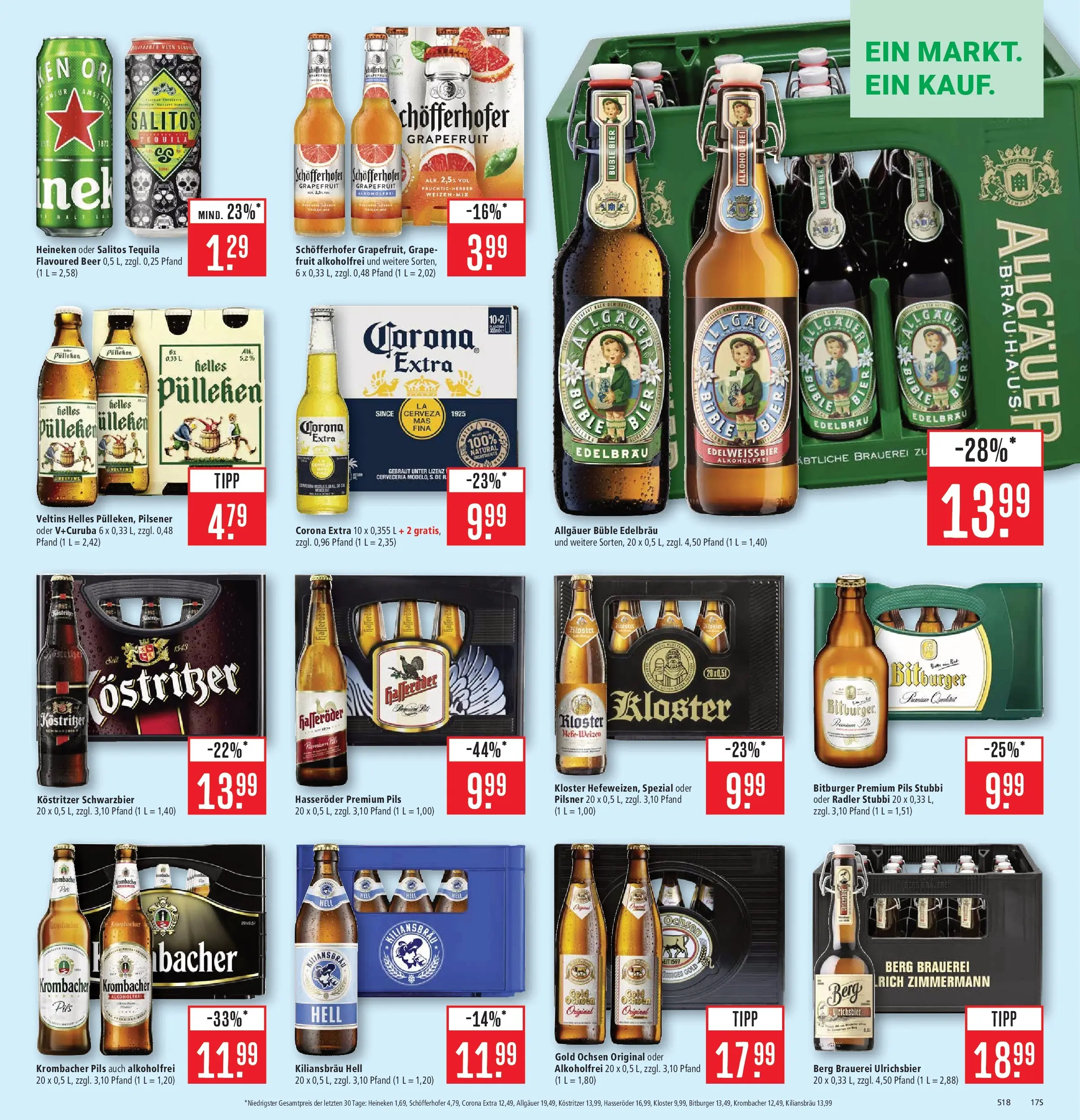 Marktkauf - Marktkauf: Wochenangebote (ab 09.02.2026) » Angebote online | Seite: 18 | Produkte: Bitburger, Pils, Tequila, Grapefruit