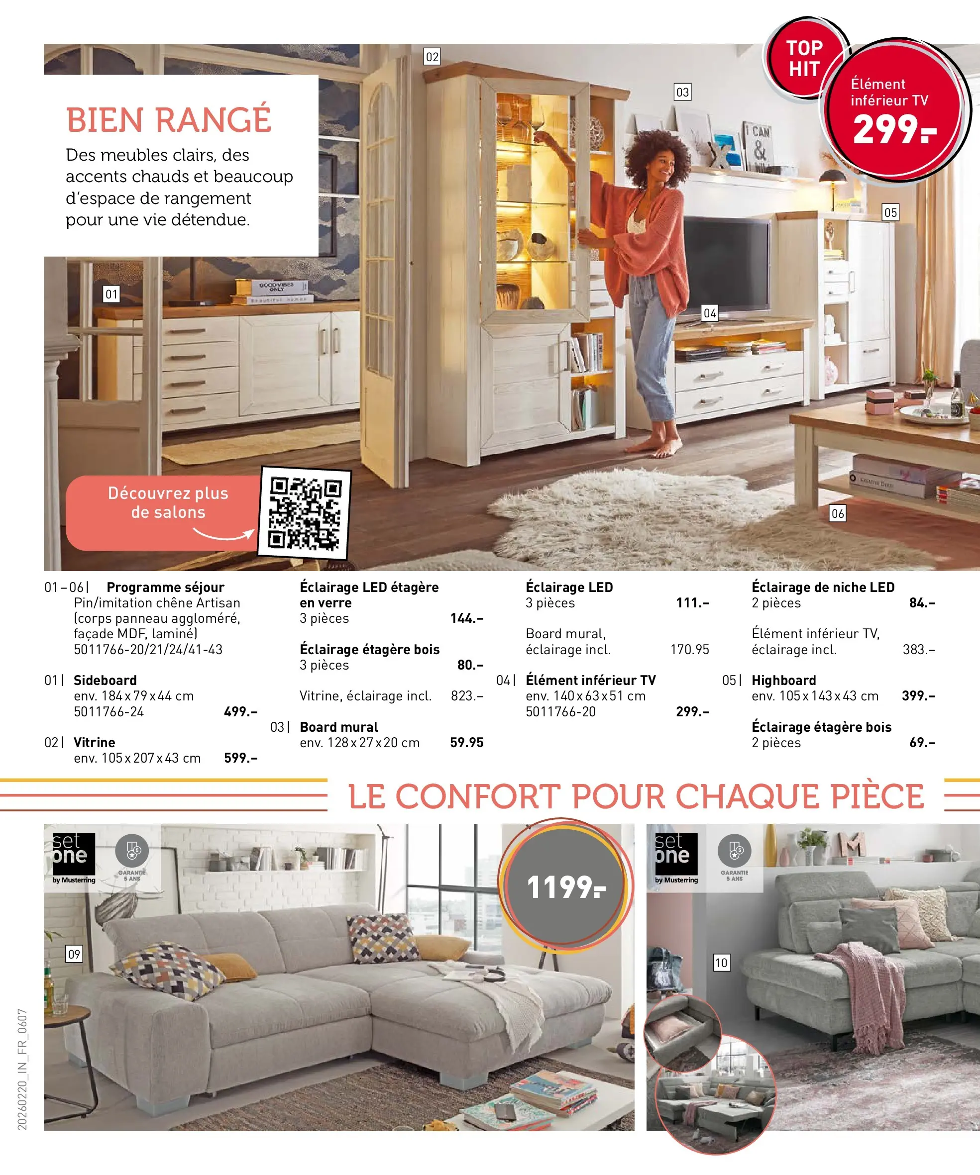 Möbel Martin - Möbel Martin: Offres hebdomadaires à partir du 19/02/2026 - promo en ligne | Page: 6 | Produits: Vitrine, Étagère