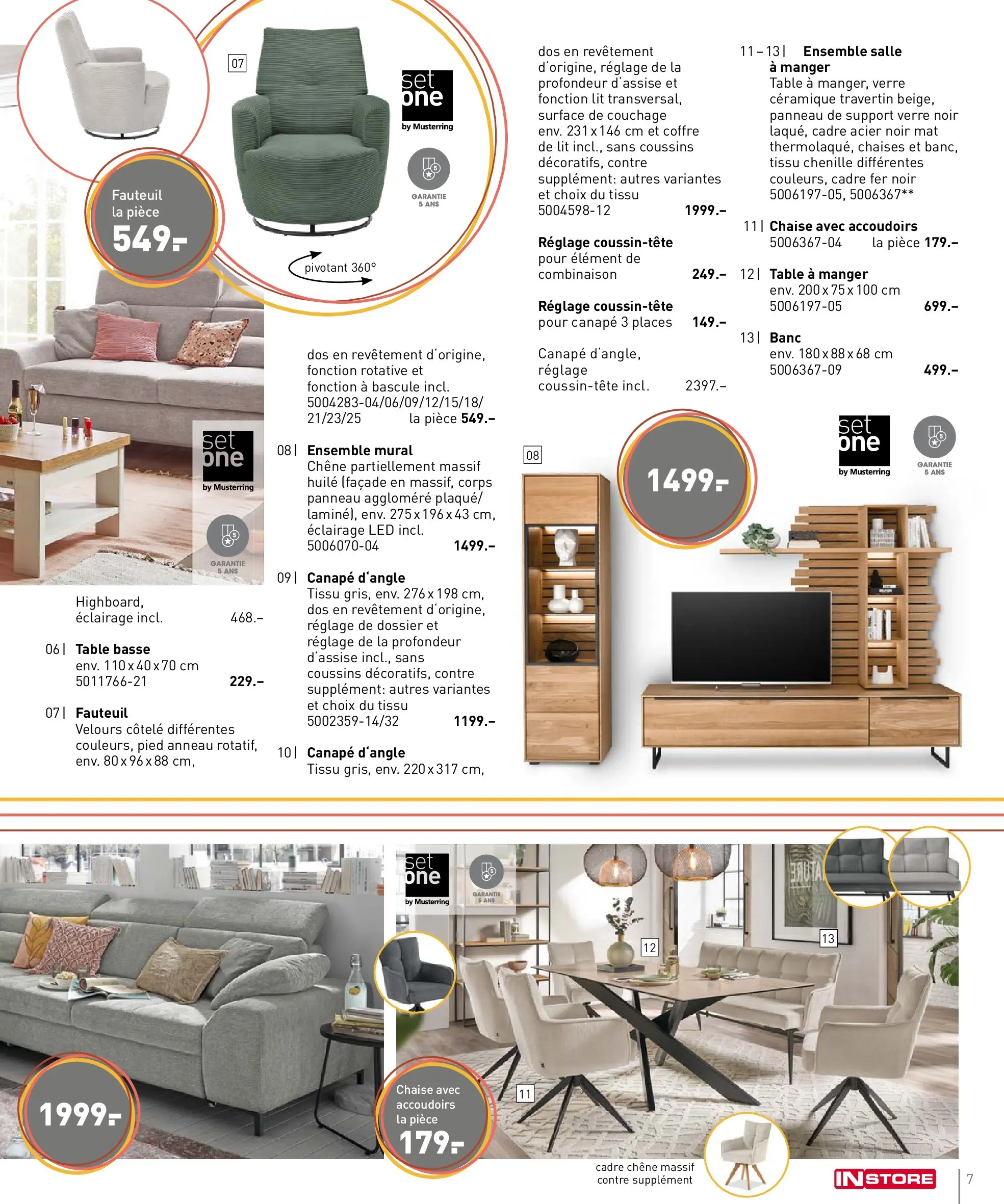 Möbel Martin - Möbel Martin: Offres hebdomadaires à partir du 19/02/2026 - promo en ligne | Page: 7 | Produits: Store, Chaise, Table à manger, Huile