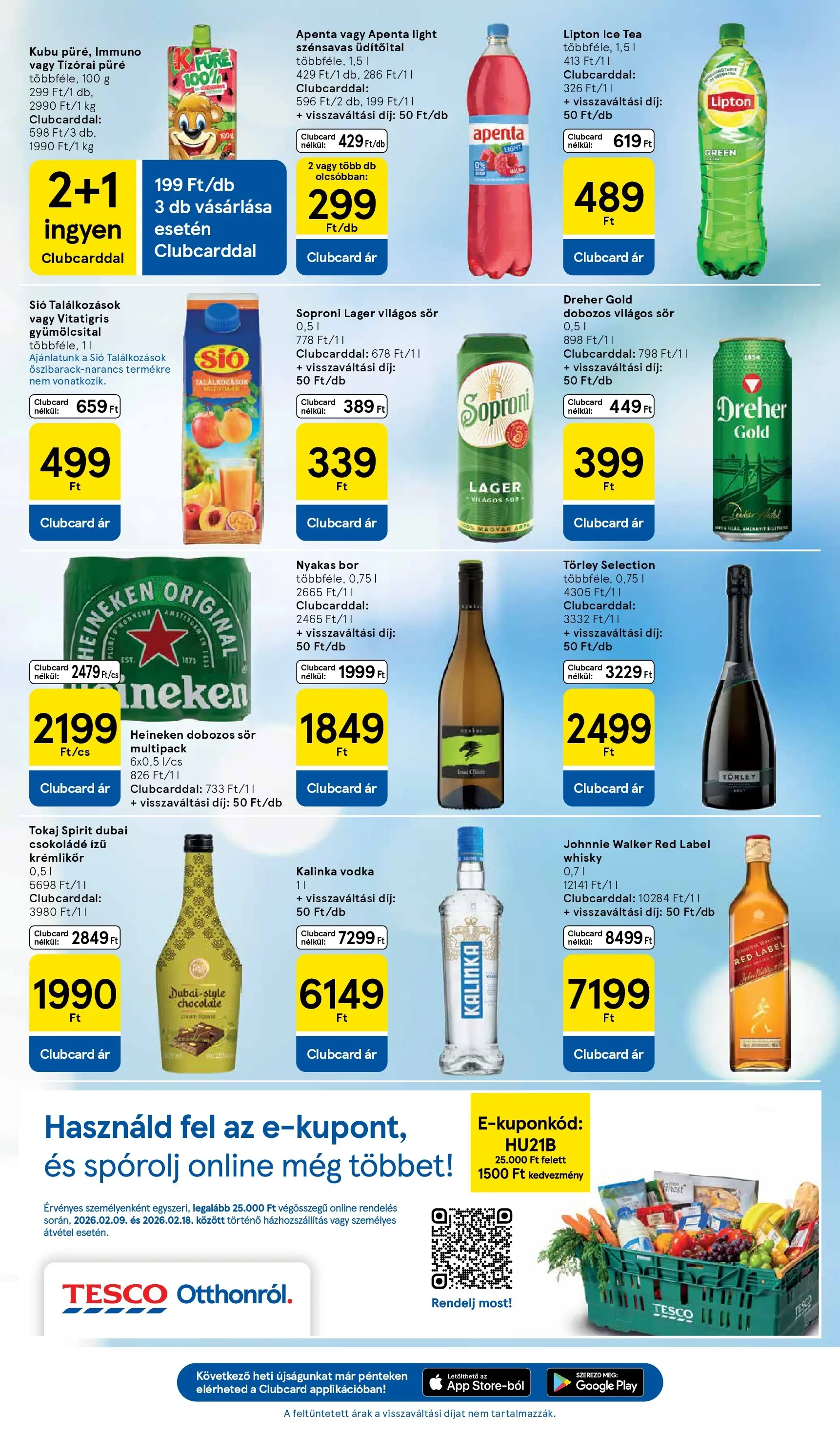 Tesco - Tesco újság érvényessége 2026.02.11-ig - 2026.02.04.-tól - online | Oldal: 7