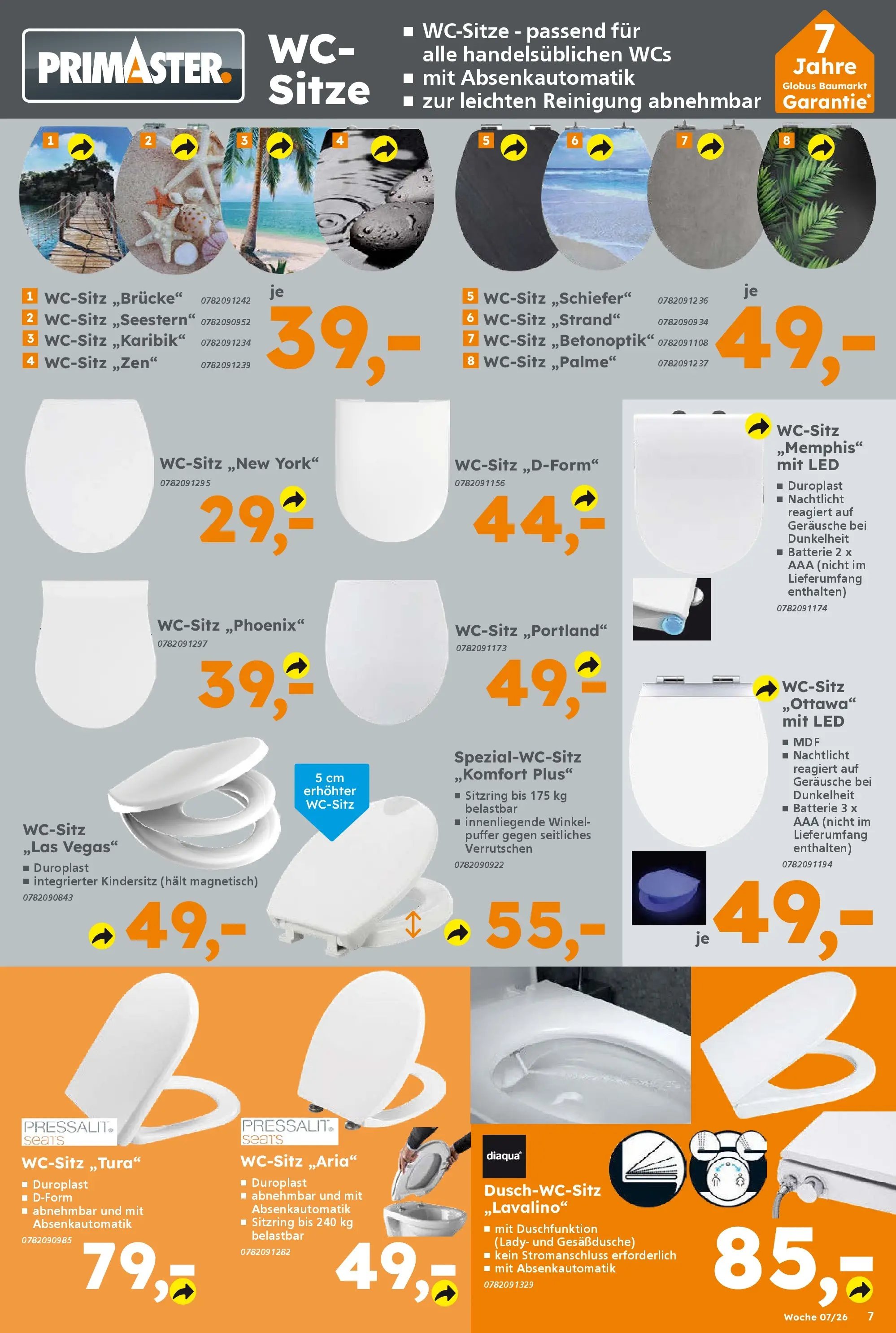 Globus Baumarkt prospekt Forchheim	 (ab 08.02.2026) zum Blättern | Seite: 7