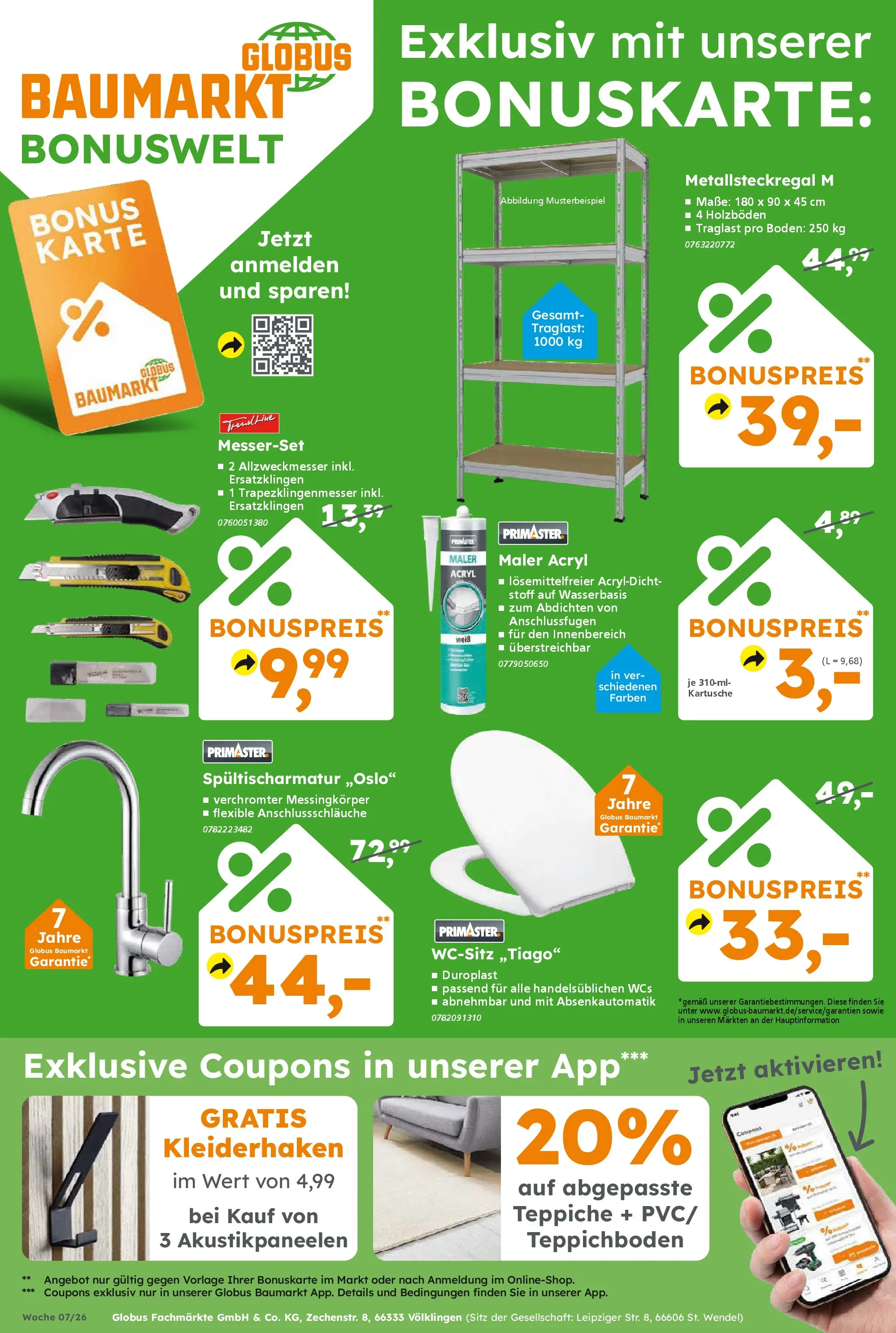 Globus Baumarkt prospekt Forchheim	 (ab 08.02.2026) zum Blättern | Seite: 13