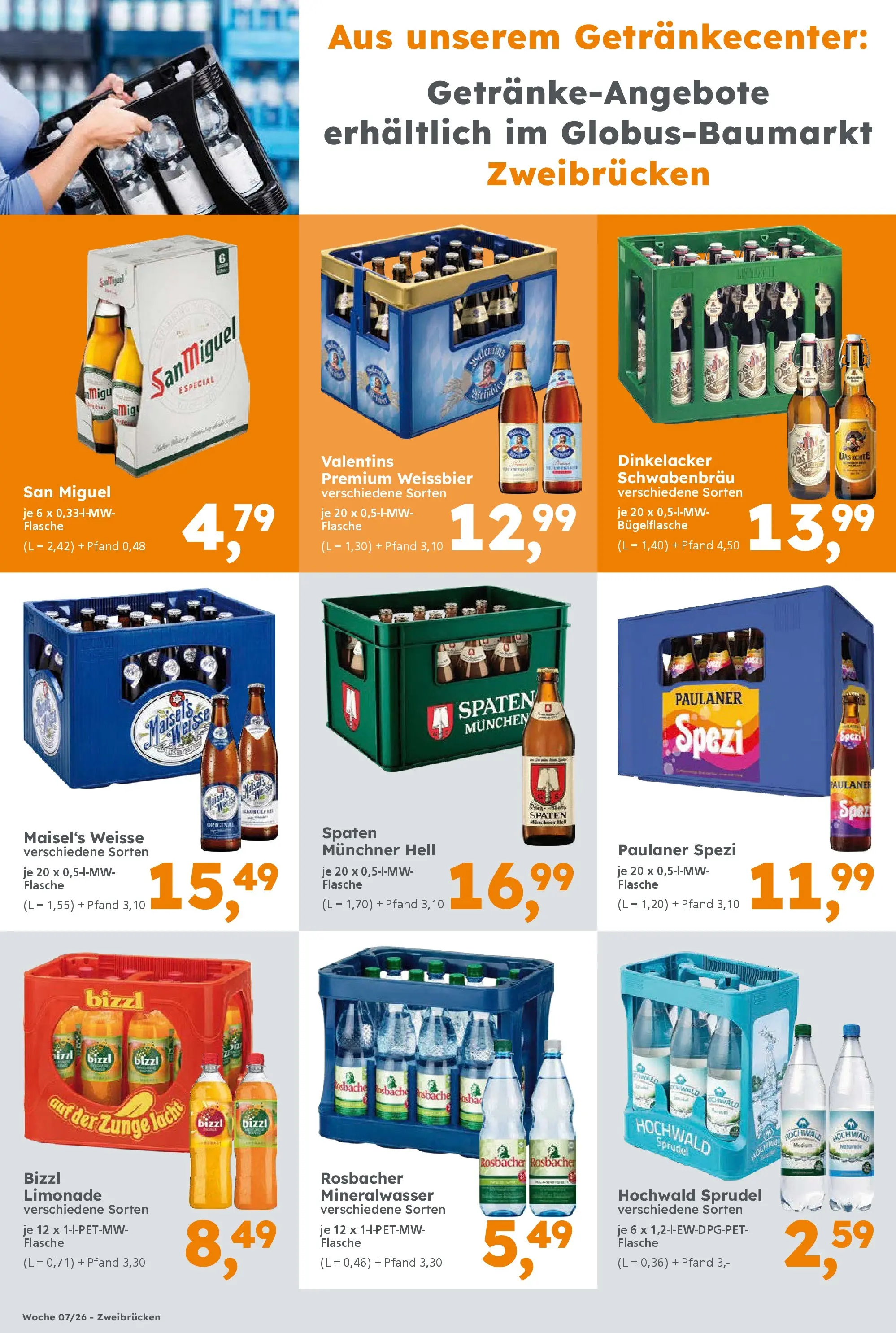 Globus Baumarkt prospekt Homburg	 (ab 09.02.2026) zum Blättern | Seite: 13