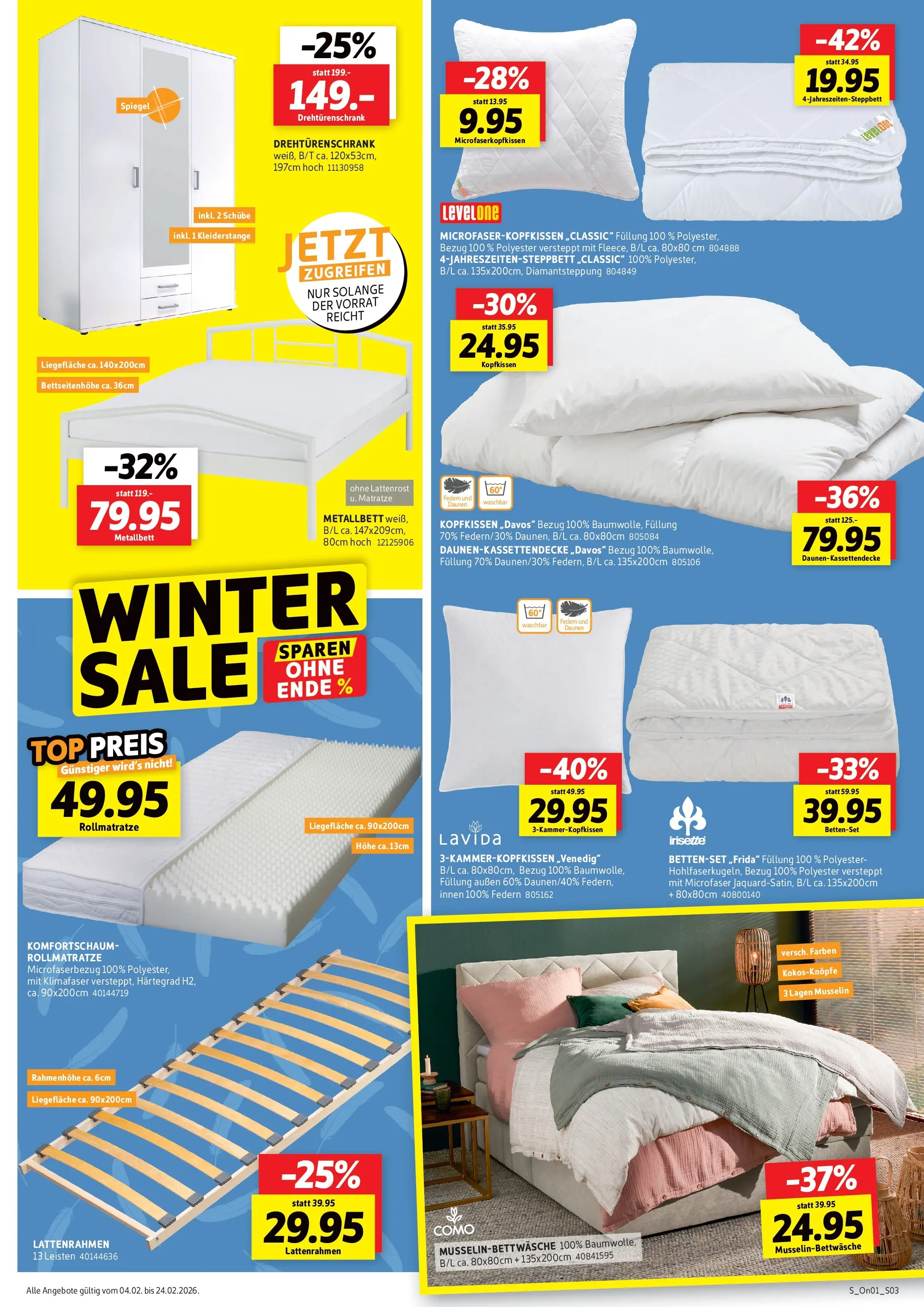 Sconto Prospekt Großpösna	 (ab 04.02.2026) zum Blättern | Seite: 3