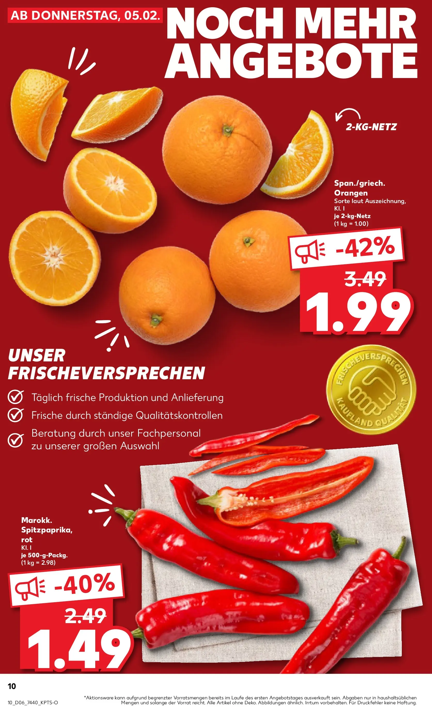 Prospekt Kaufland ab 09.02.2026 » Angebote Online zum Blättern | Seite: 10