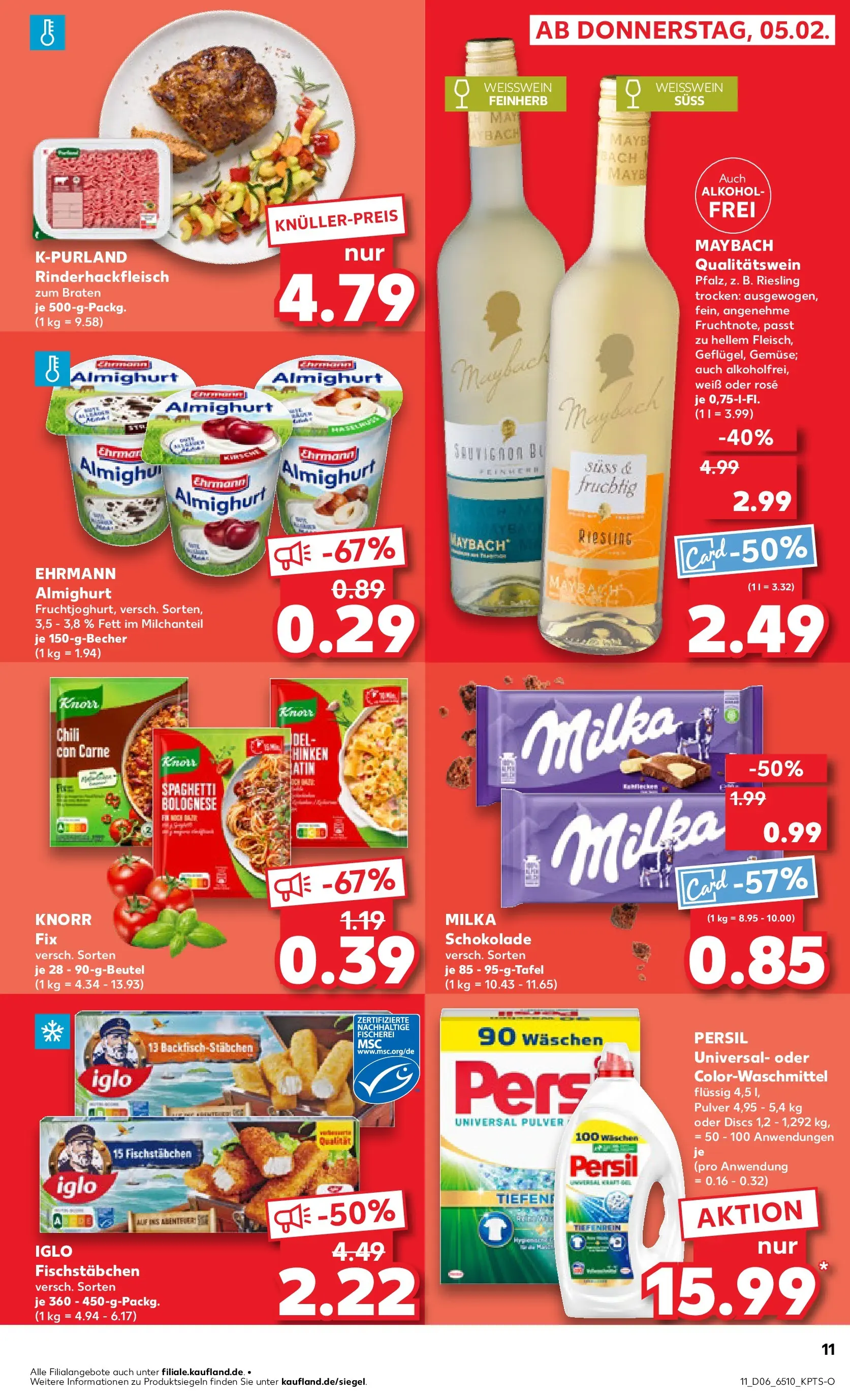 Prospekt Kaufland ab 09.02.2026 » Angebote Online zum Blättern | Seite: 11