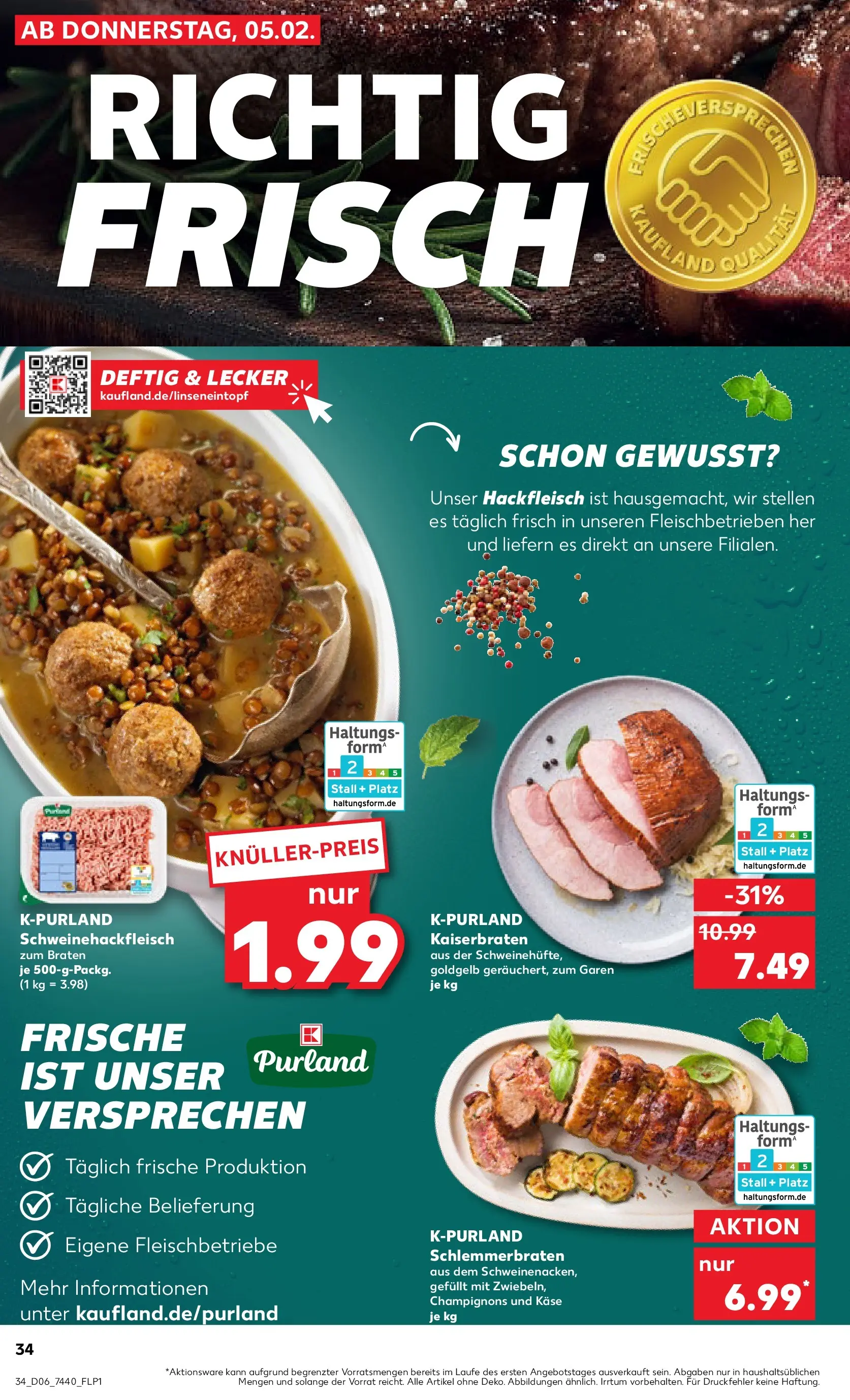 Prospekt Kaufland ab 09.02.2026 » Angebote Online zum Blättern | Seite: 34