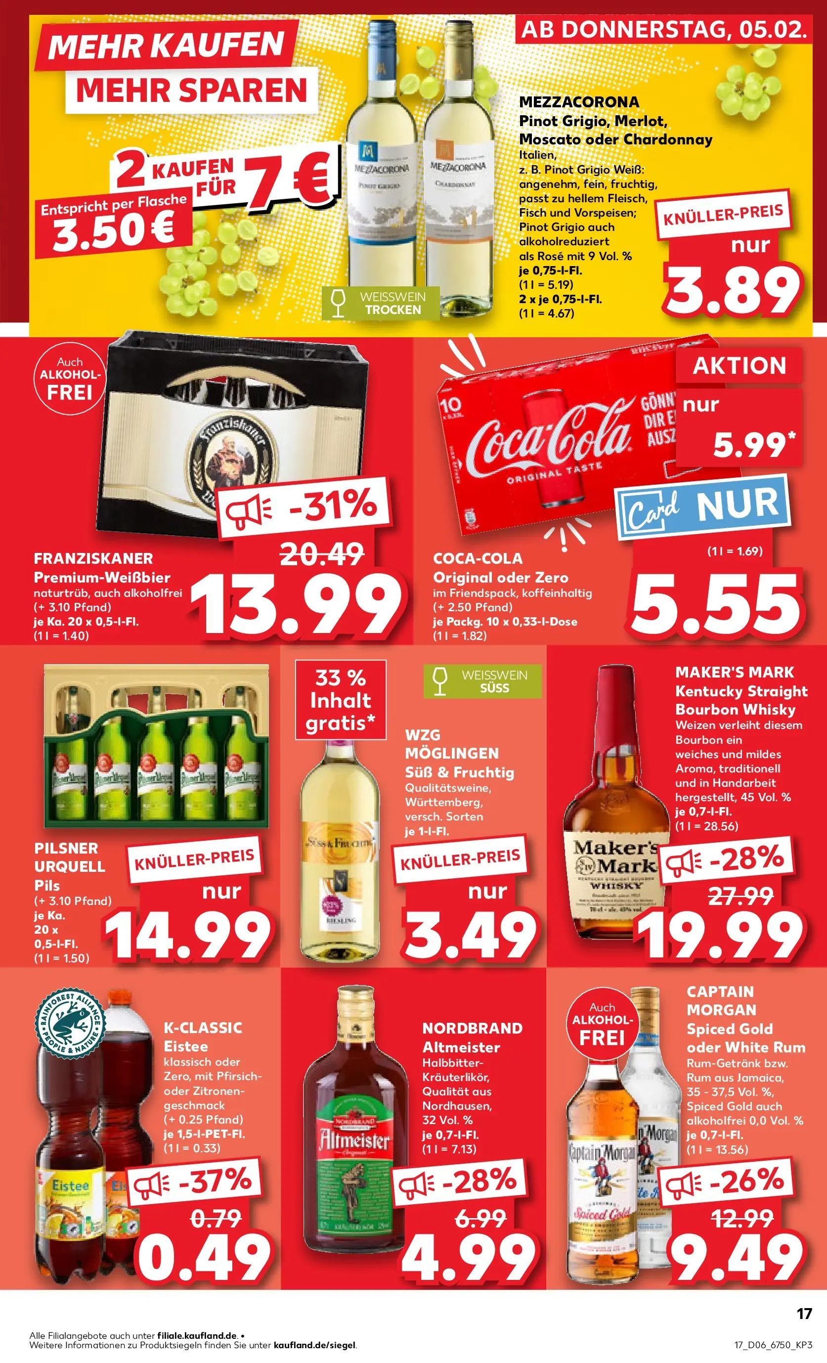Prospekt Kaufland ab 09.02.2026 » Angebote Online zum Blättern | Seite: 17