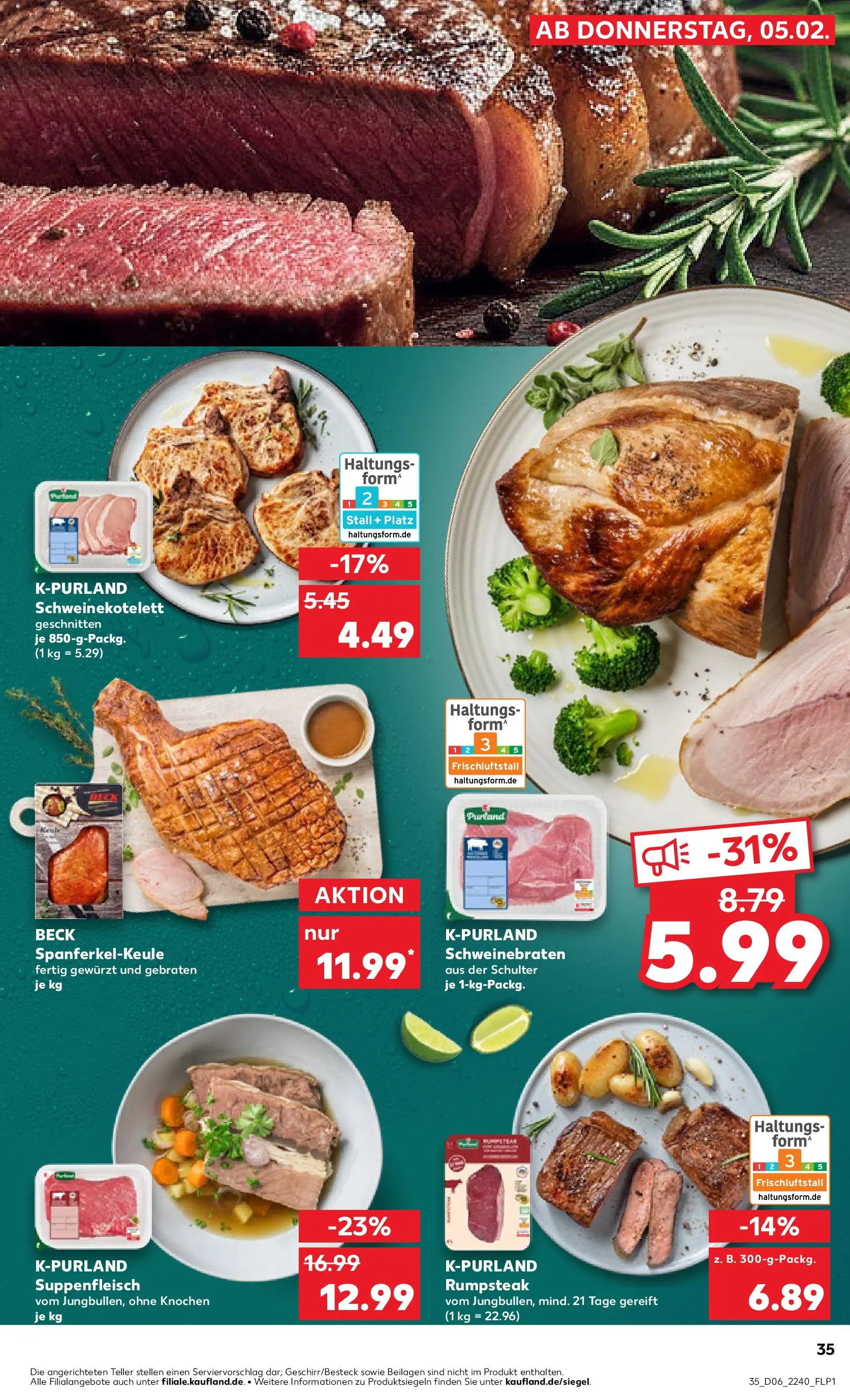 Prospekt Kaufland ab 09.02.2026 » Angebote Online zum Blättern | Seite: 35