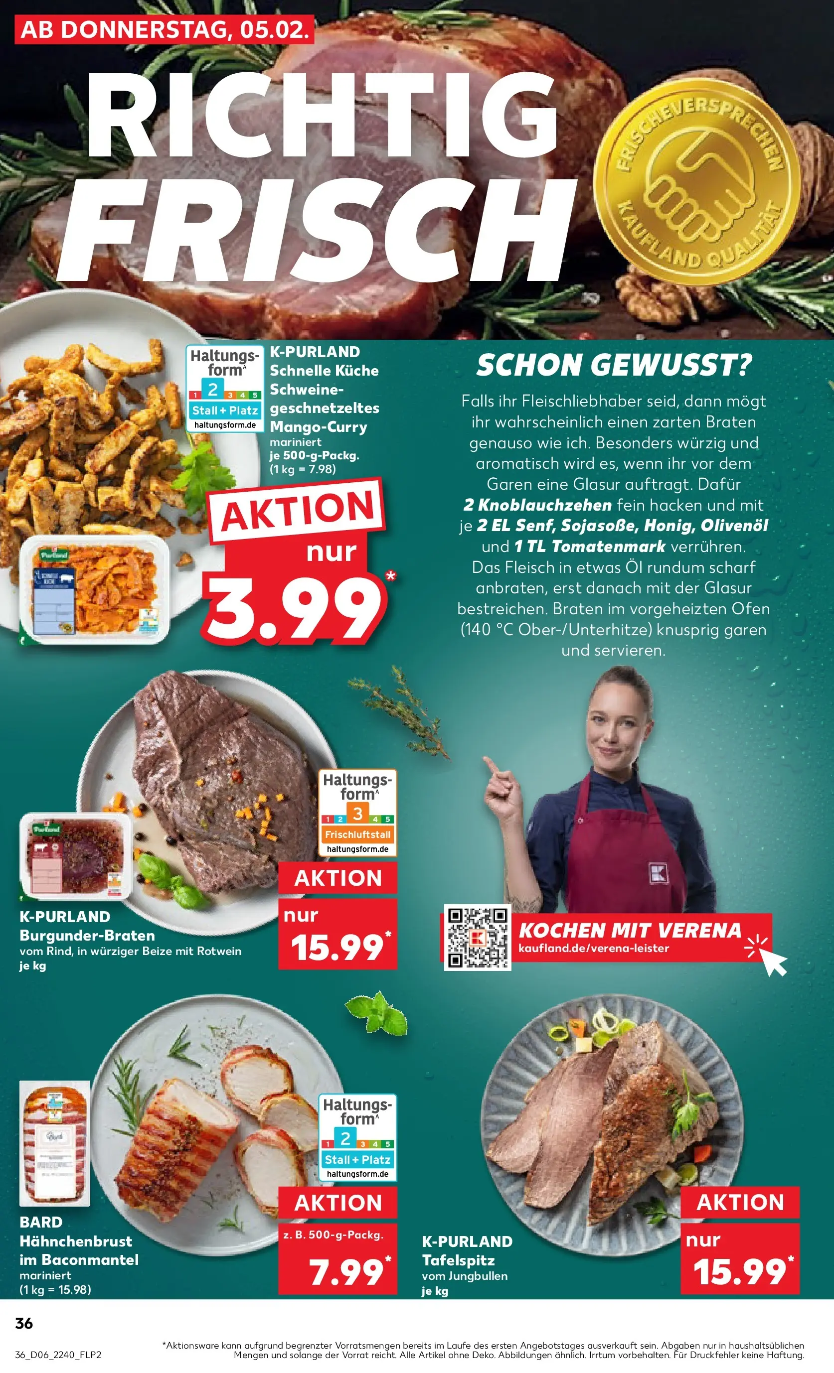 Prospekt Kaufland ab 09.02.2026 » Angebote Online zum Blättern | Seite: 36